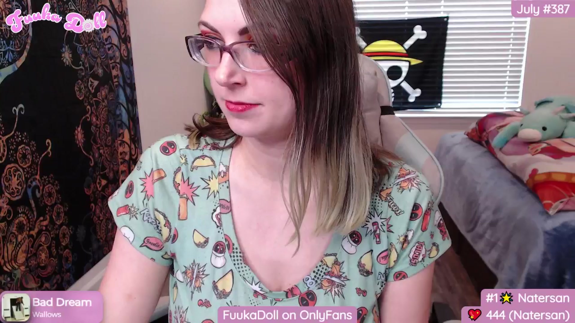 Gallery image thumbnail from Fuuka_Doll's myfreecams stream on, 07/26/2024, 20:53 image 6 of 20