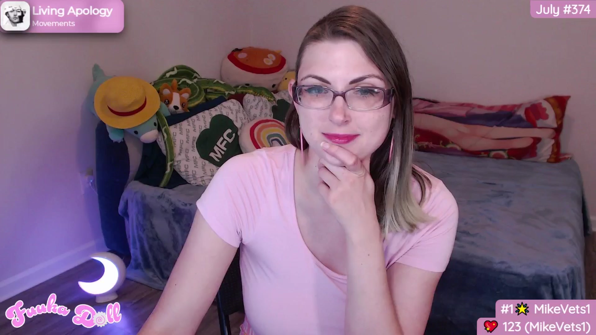 Gallery image thumbnail from Fuuka_Doll's myfreecams stream on, 07/29/2024, 06:54 image 5 of 20
