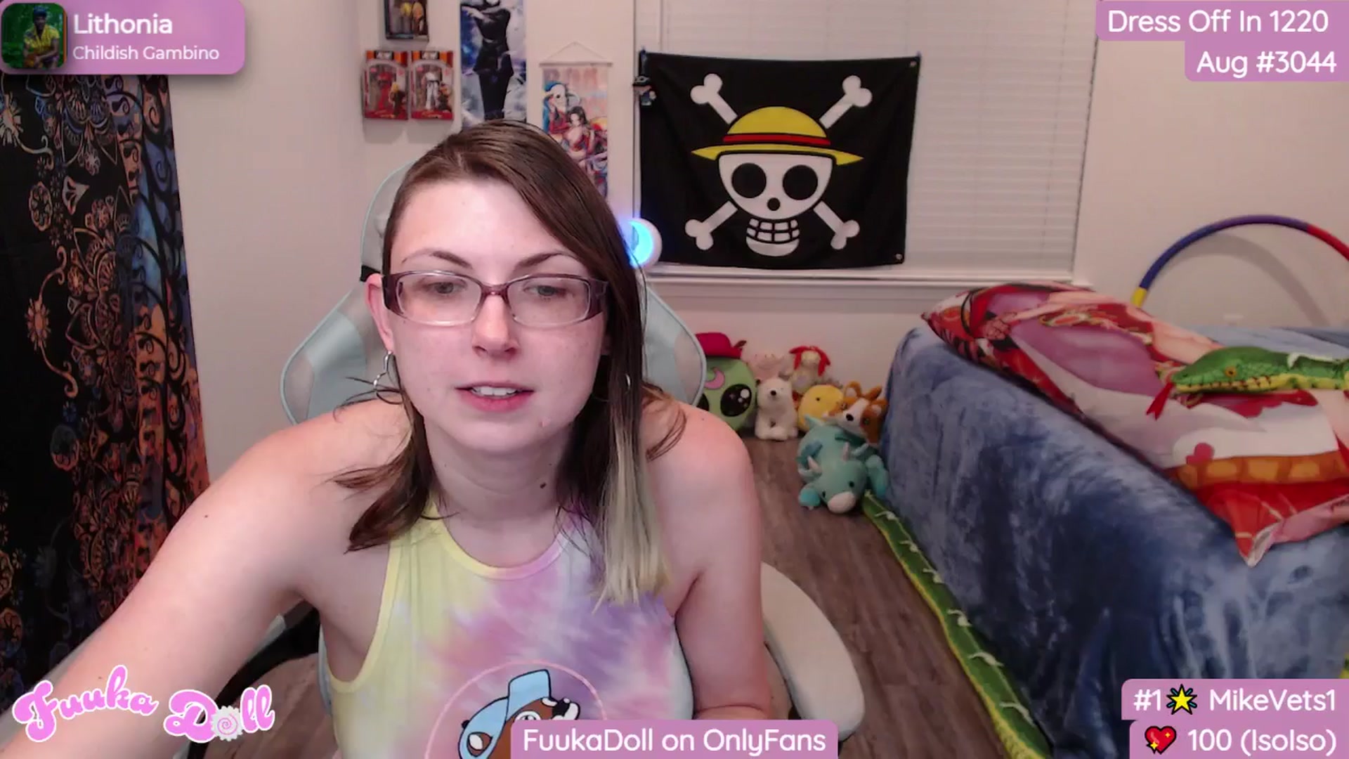 Gallery image thumbnail from Fuuka_Doll's myfreecams stream on, 08/05/2024, 06:42 image 17 of 20