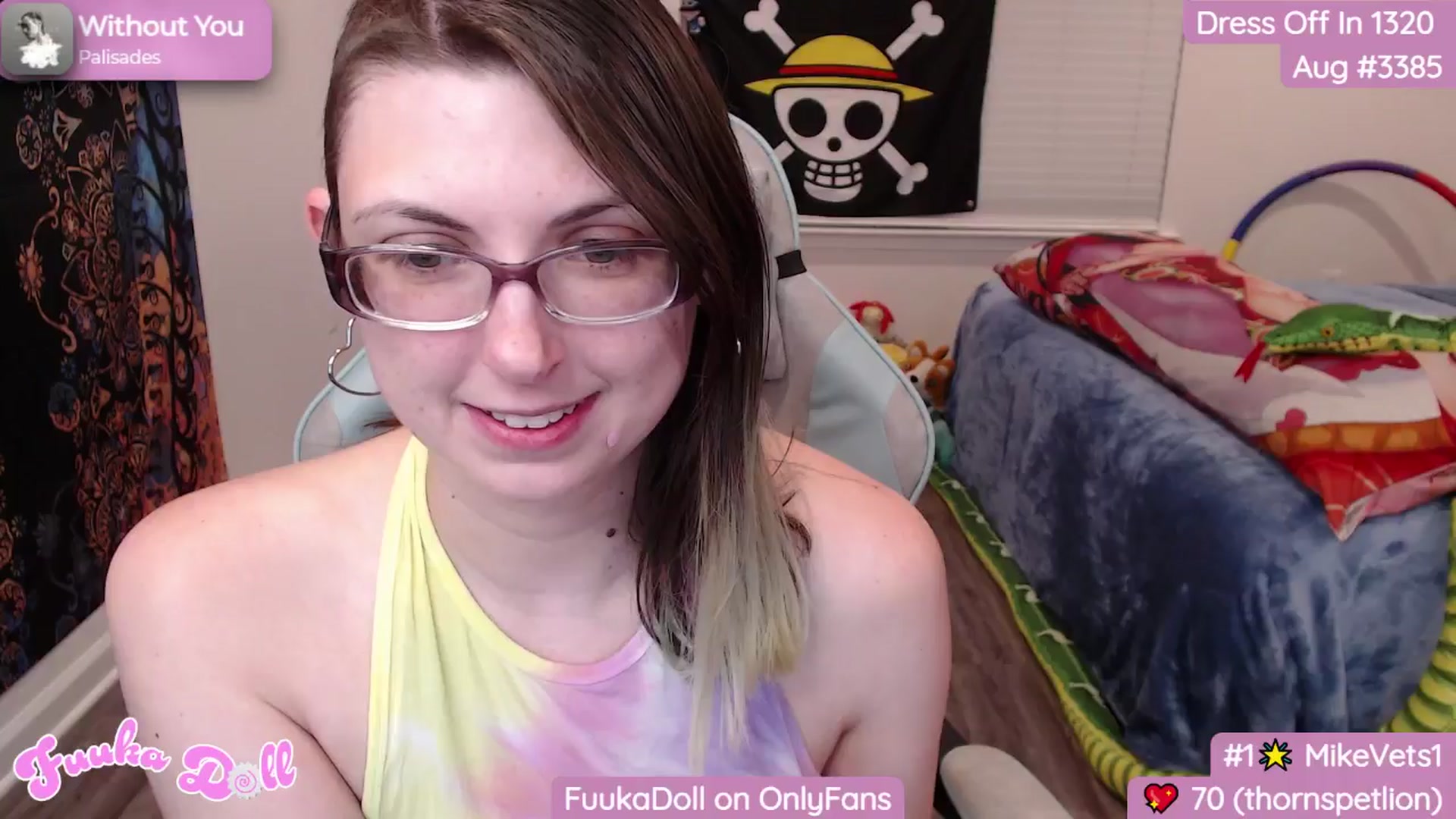 Gallery image thumbnail from Fuuka_Doll's myfreecams stream on, 08/05/2024, 06:42 image 14 of 20