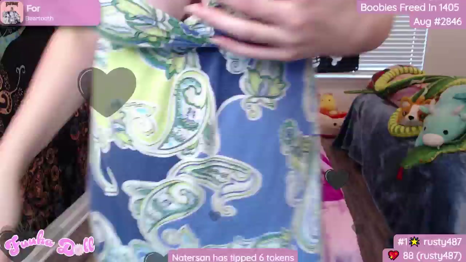 Gallery image thumbnail from Fuuka_Doll's myfreecams stream on, 08/05/2024, 23:22 image 9 of 20
