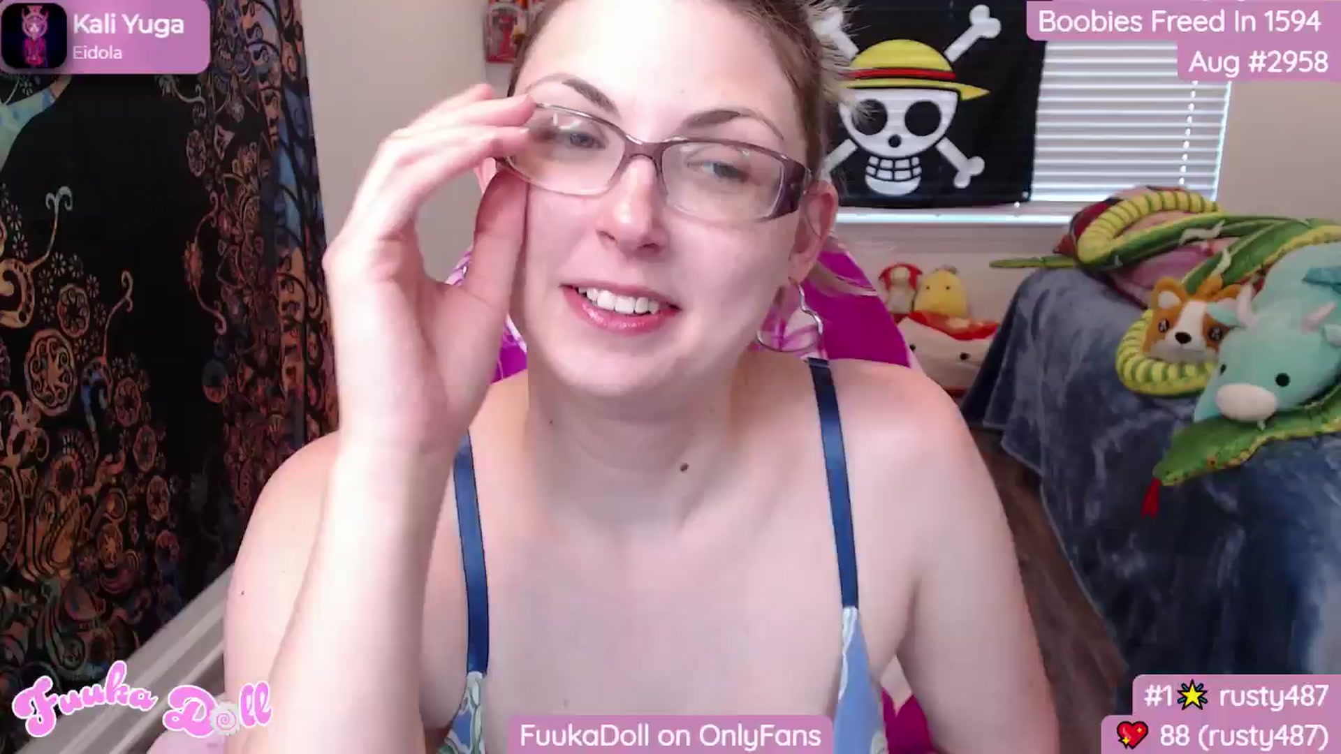 Gallery image thumbnail from Fuuka_Doll's myfreecams stream on, 08/05/2024, 23:22 image 6 of 20