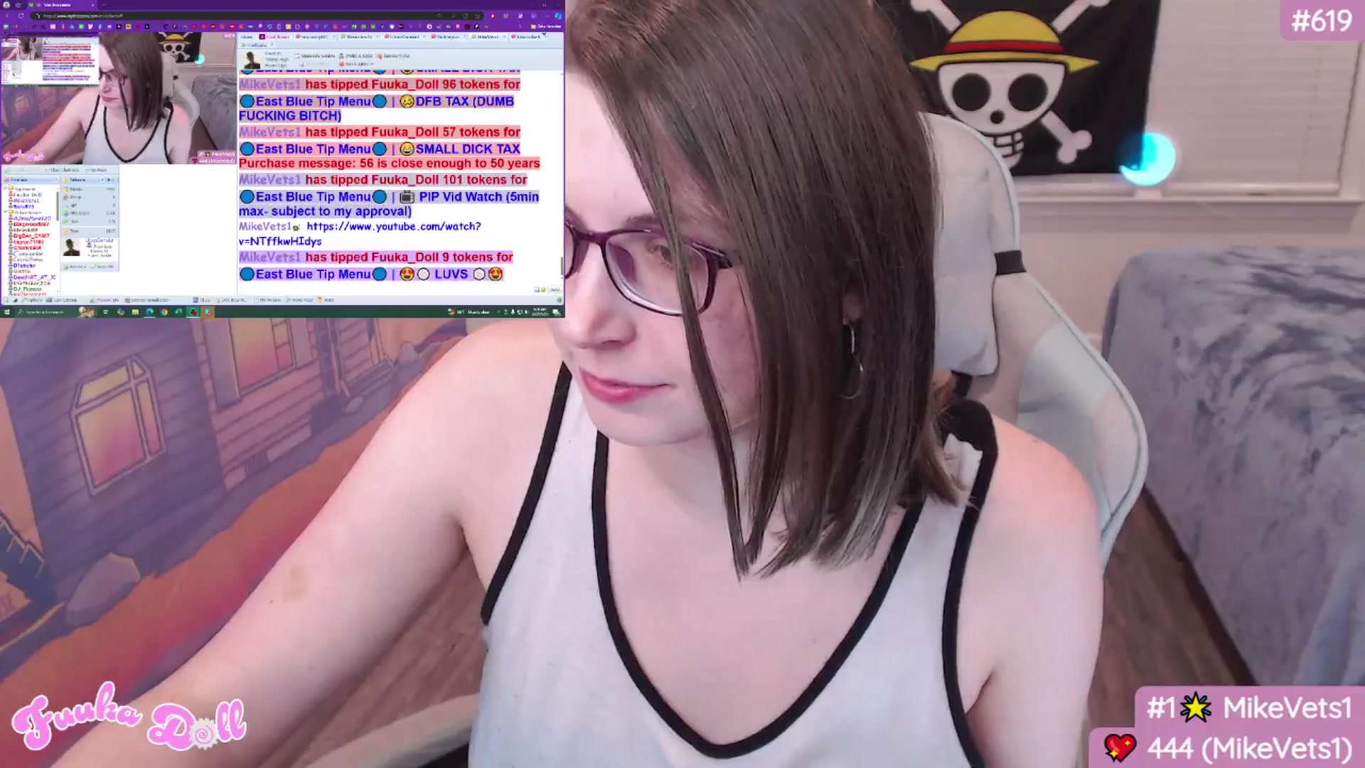 Gallery image thumbnail from Fuuka_Doll's myfreecams stream on, 10/29/2024, 10:28 image 16 of 20