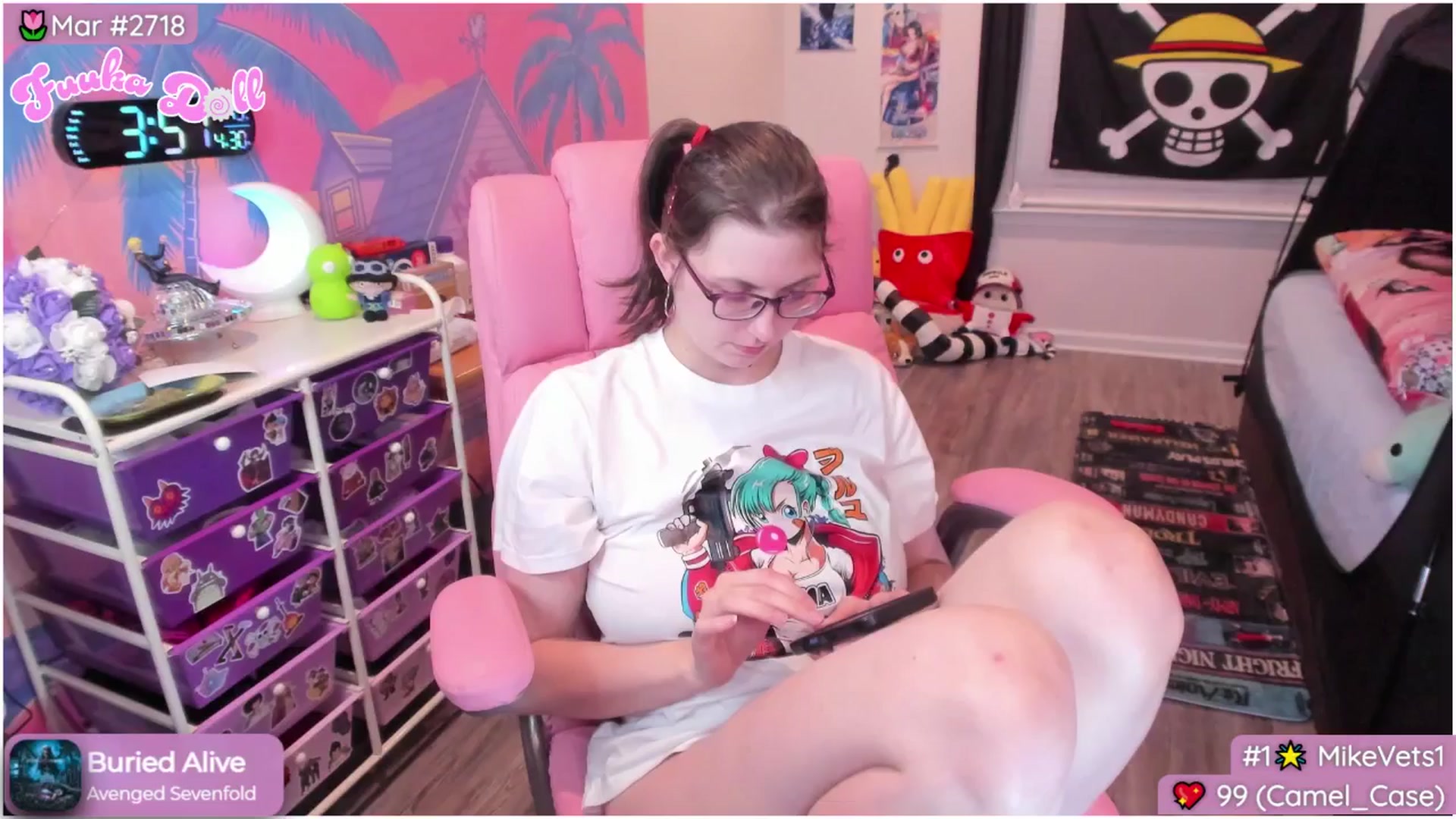 Gallery image thumbnail from Fuuka_Doll's myfreecams stream on, 04/30/2025, 09:11 image 1 of 20