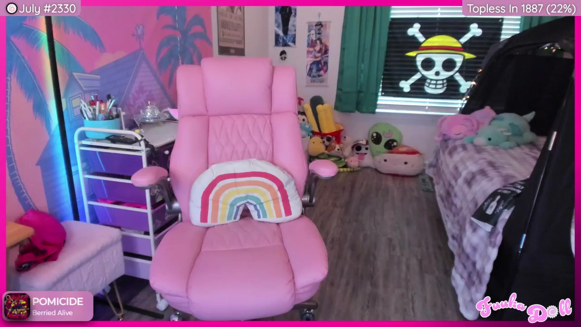 Gallery image thumbnail from Fuuka_Doll's myfreecams stream on, 07/06/2025, 19:05 image 4 of 20