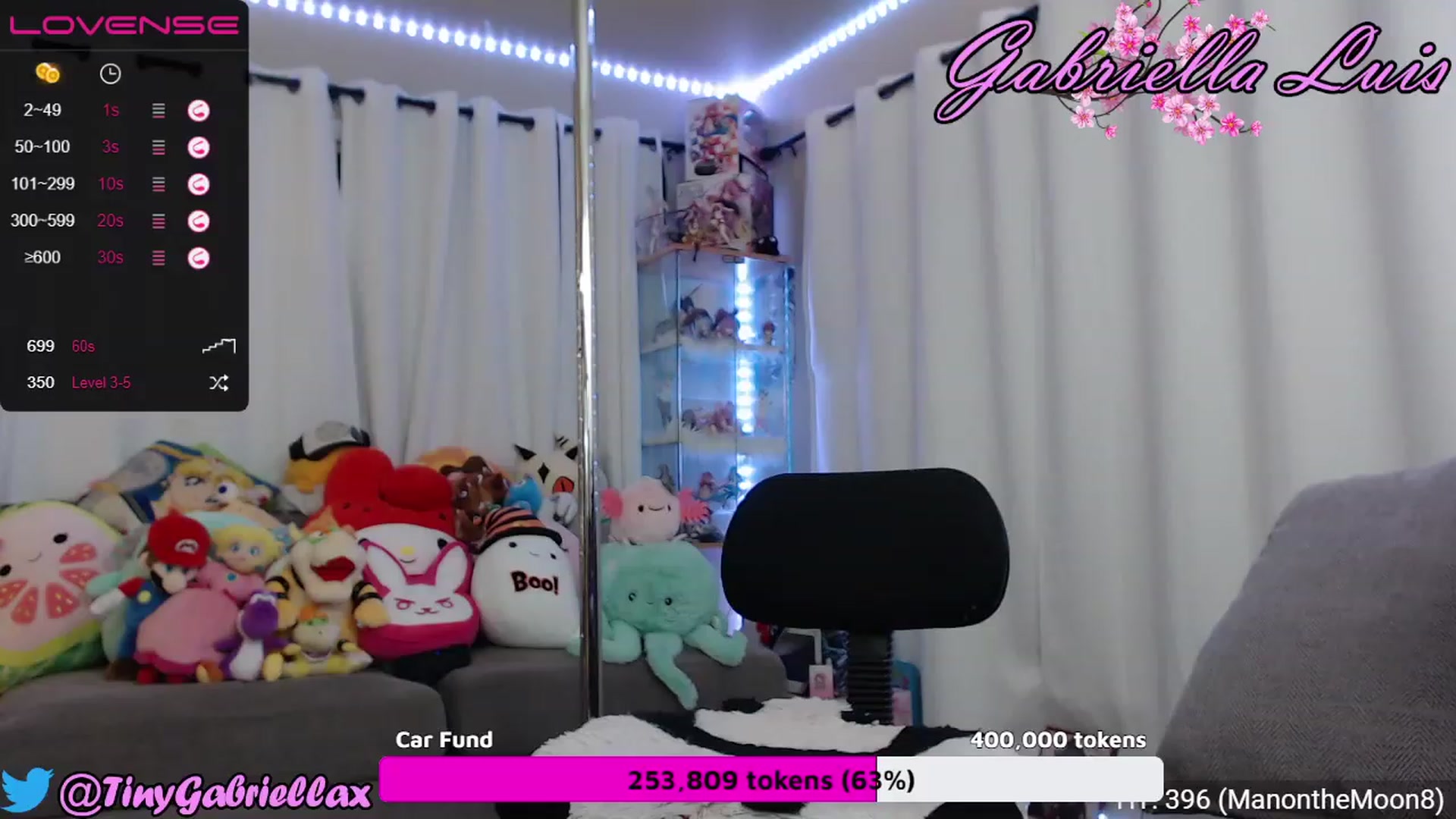 Gallery image thumbnail from GabriellaLuis's myfreecams stream on, 11/21/2022, 04:11 image 9 of 20