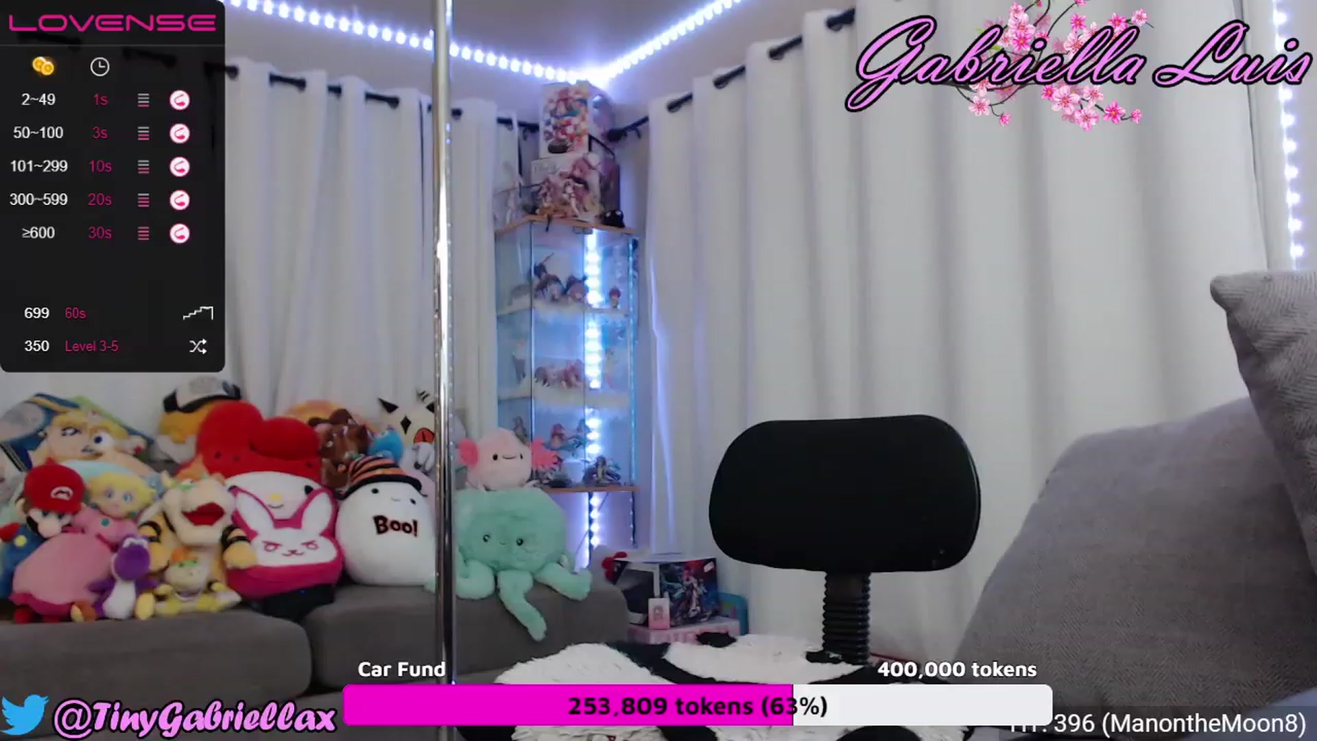 Gallery image thumbnail from GabriellaLuis's myfreecams stream on, 11/21/2022, 04:11 image 15 of 20