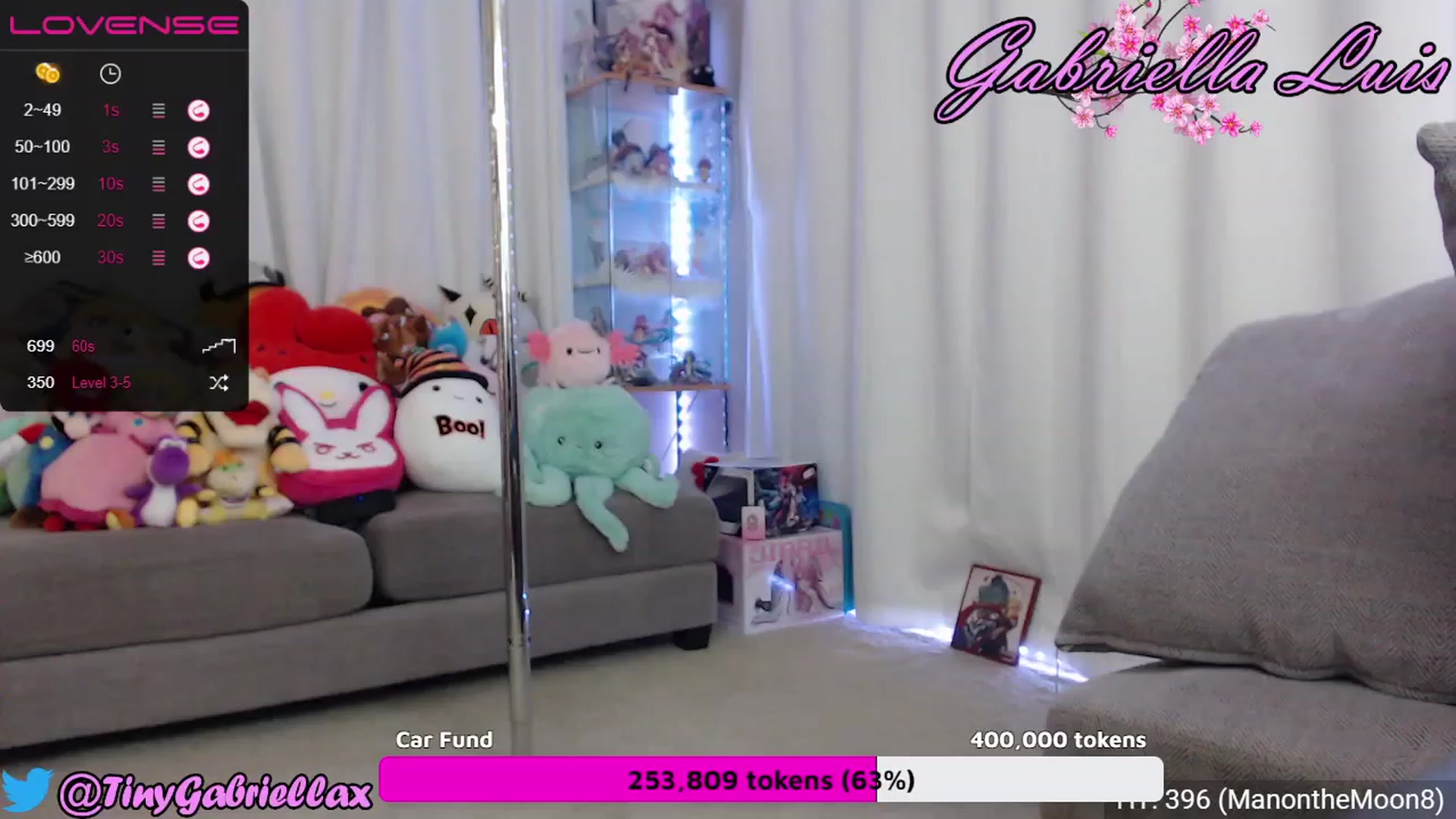 Gallery image thumbnail from GabriellaLuis's myfreecams stream on, 11/21/2022, 06:26 image 5 of 20