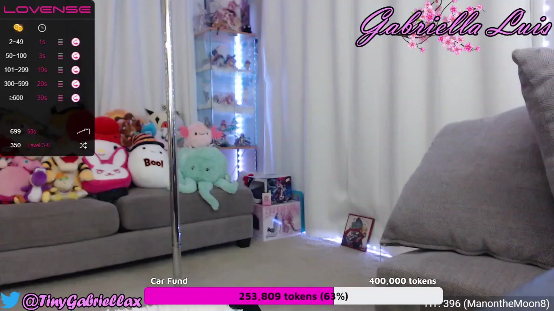 Gallery image thumbnail from GabriellaLuis's myfreecams stream on, 11/21/2022, 06:26 image 6 of 20