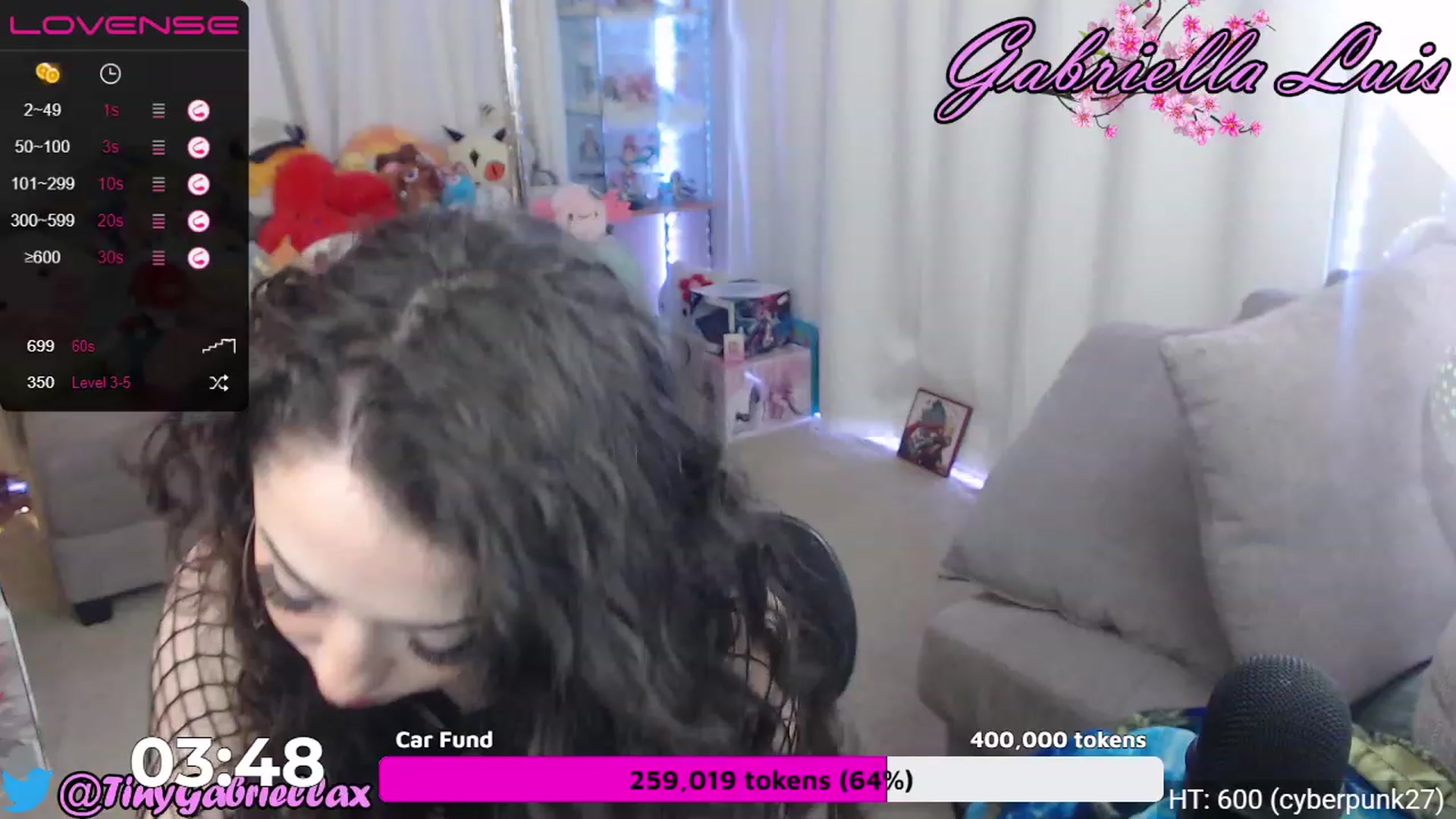 Gallery image thumbnail from GabriellaLuis's myfreecams stream on, 11/21/2022, 07:24 image 18 of 20
