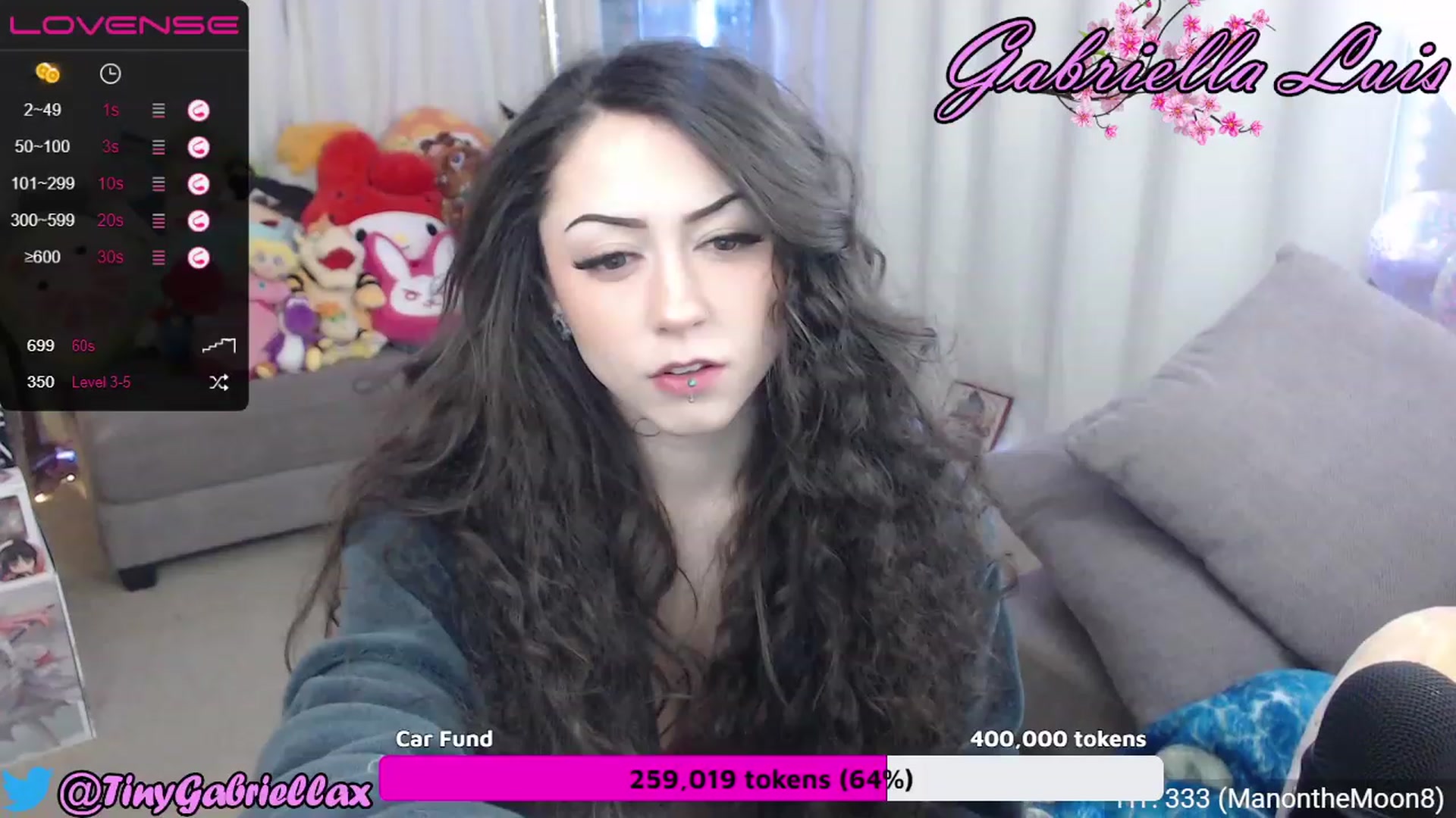 Gallery image thumbnail from GabriellaLuis's myfreecams stream on, 12/04/2022, 05:59 image 8 of 20