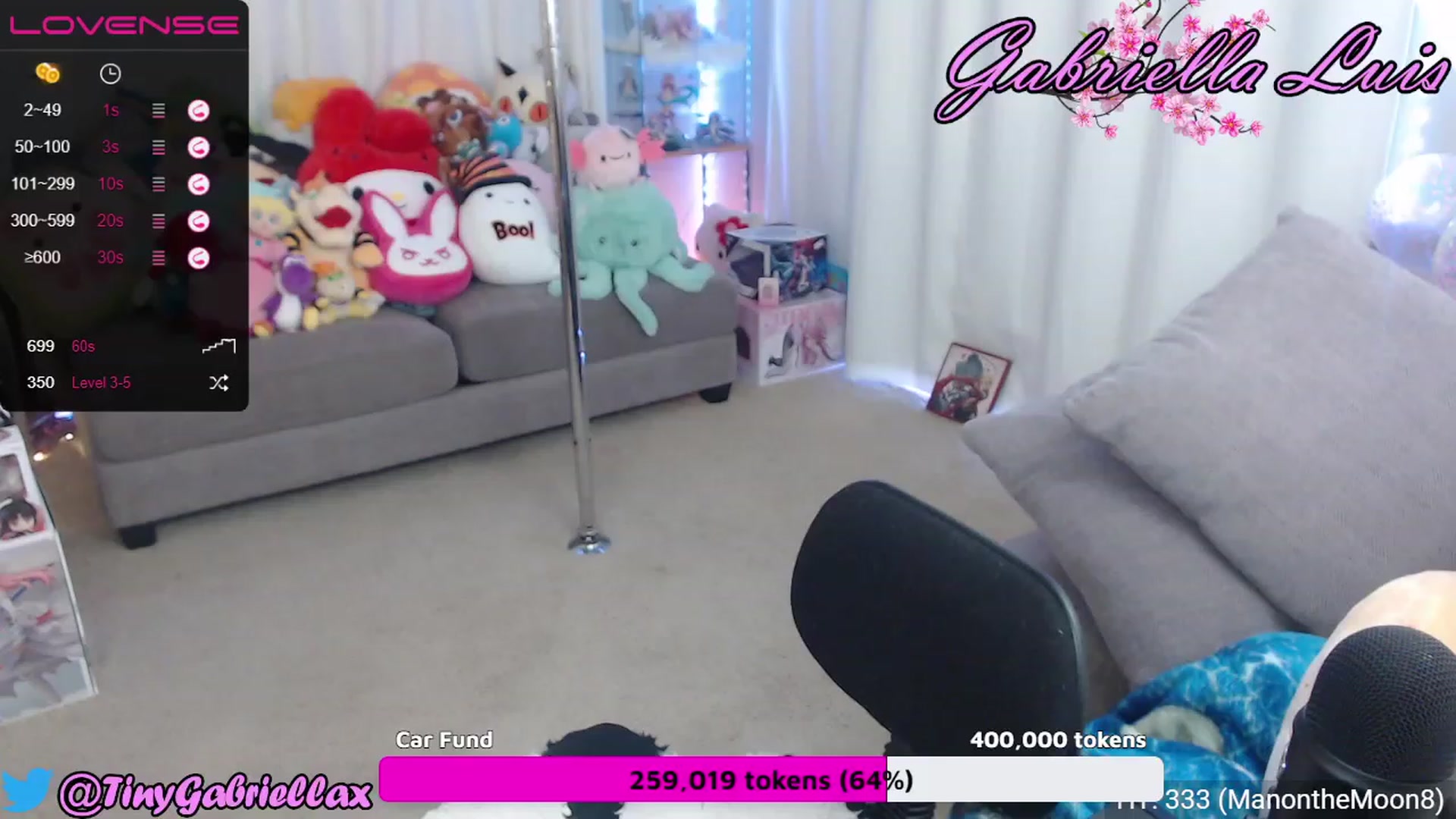 Gallery image thumbnail from GabriellaLuis's myfreecams stream on, 12/04/2022, 08:52 image 1 of 20
