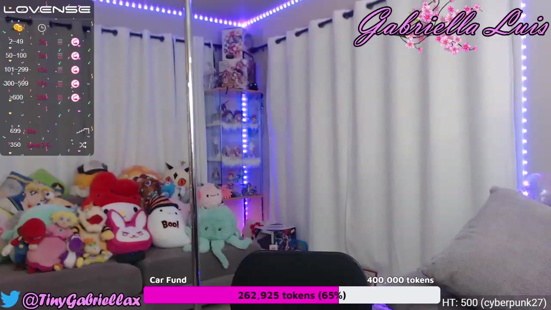 Gallery image thumbnail from GabriellaLuis's myfreecams stream on, 12/05/2022, 05:57 image 19 of 20
