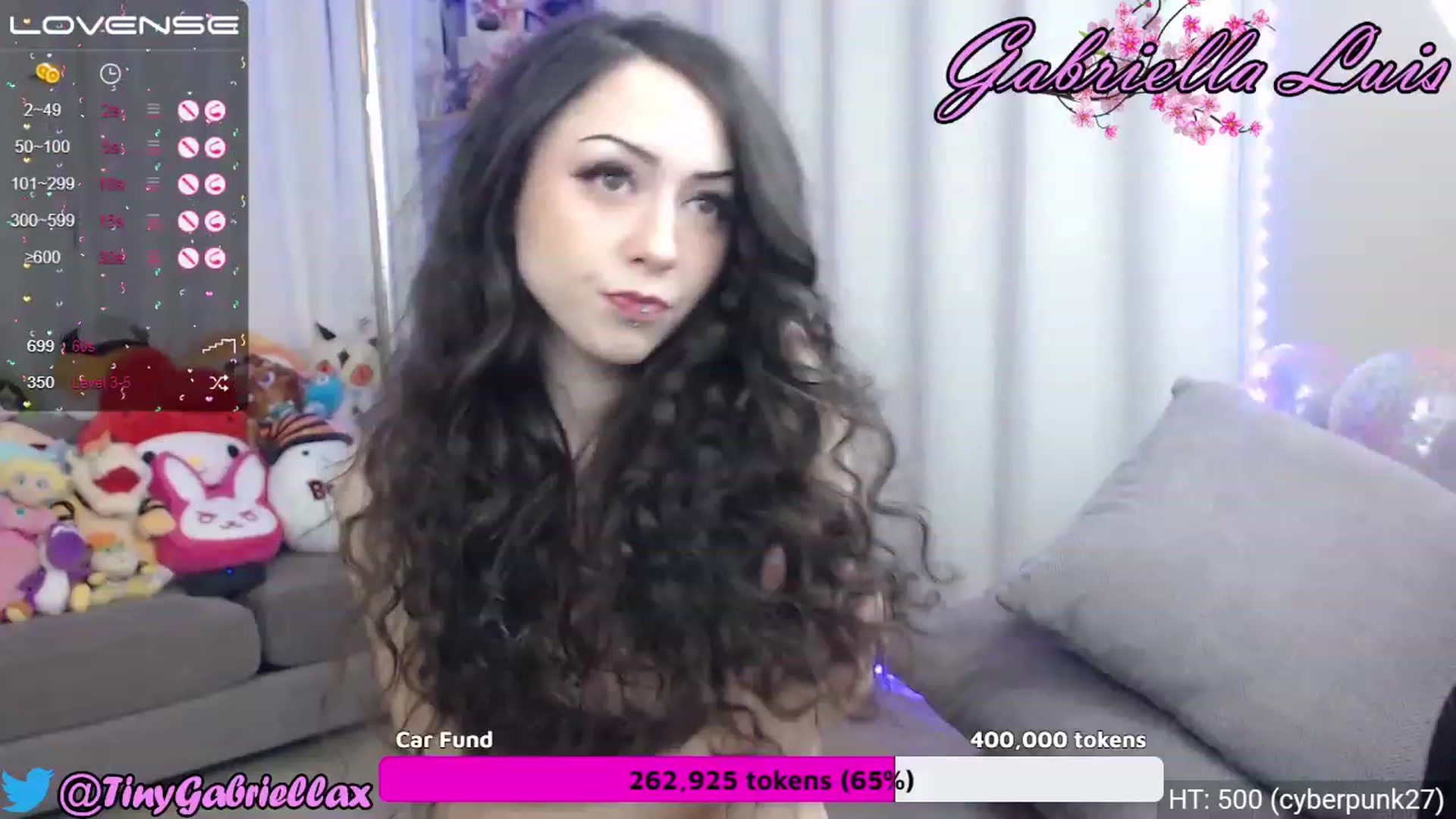 Gallery image thumbnail from GabriellaLuis's myfreecams stream on, 12/05/2022, 05:57 image 16 of 20