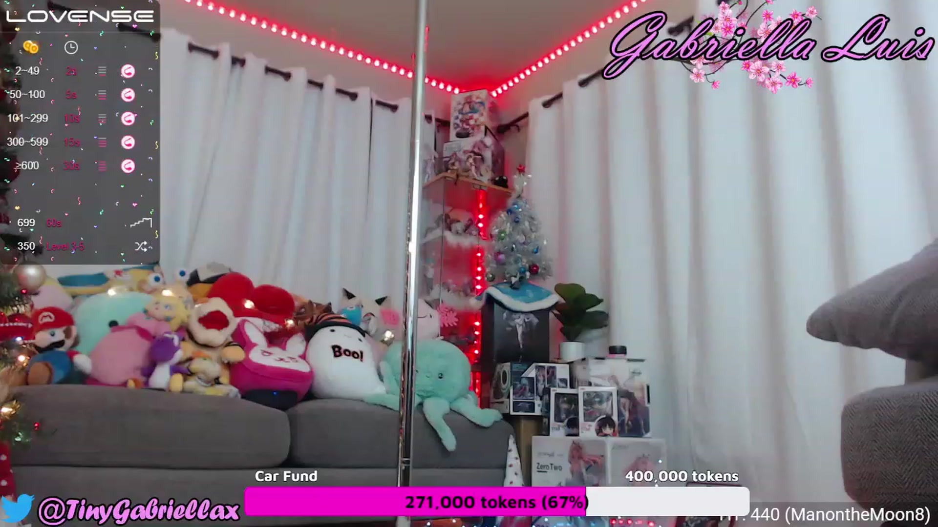 Gallery image thumbnail from GabriellaLuis's myfreecams stream on, 12/17/2022, 05:21 image 17 of 20
