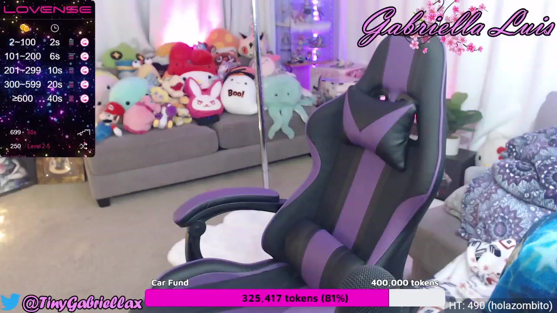 Gallery image thumbnail from GabriellaLuis's myfreecams stream on, 02/27/2023, 04:54 image 7 of 20