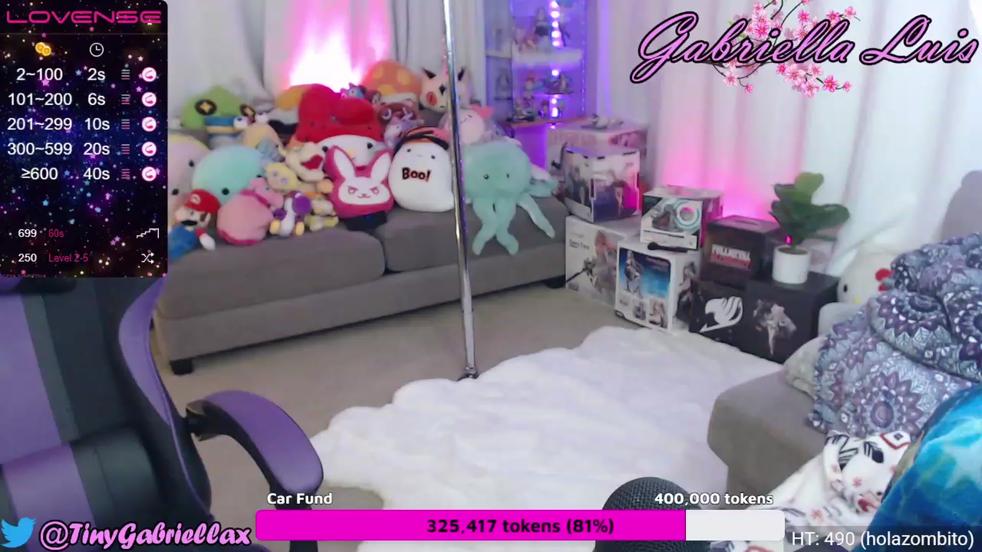 Gallery image thumbnail from GabriellaLuis's myfreecams stream on, 02/27/2023, 04:54 image 8 of 20