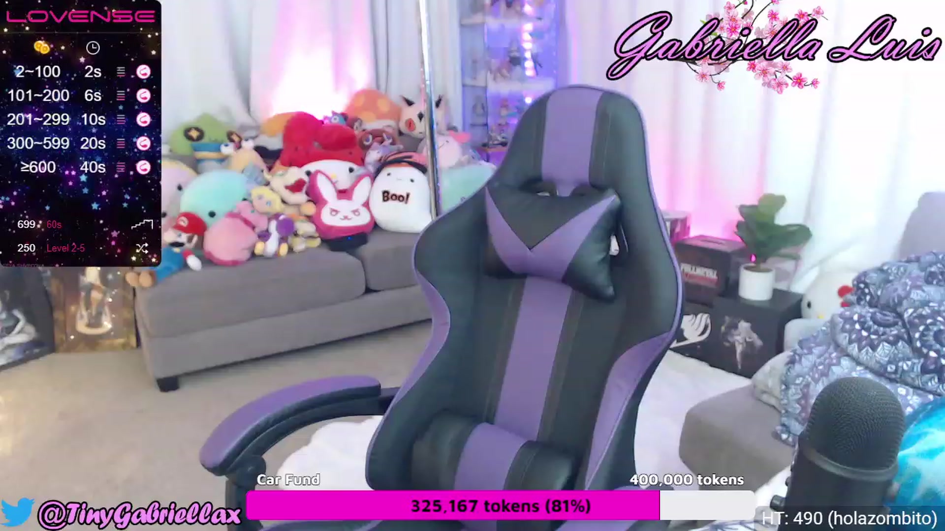 Gallery image thumbnail from GabriellaLuis's myfreecams stream on, 02/27/2023, 04:54 image 5 of 20