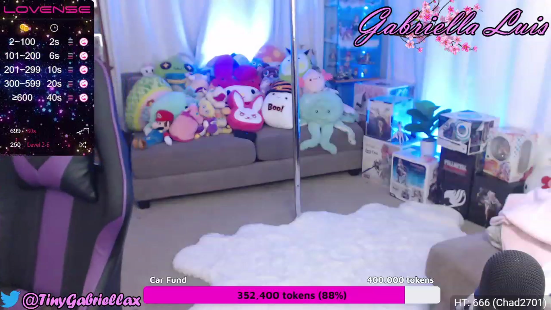 Gallery image thumbnail from GabriellaLuis's myfreecams stream on, 03/19/2023, 03:07 image 20 of 20