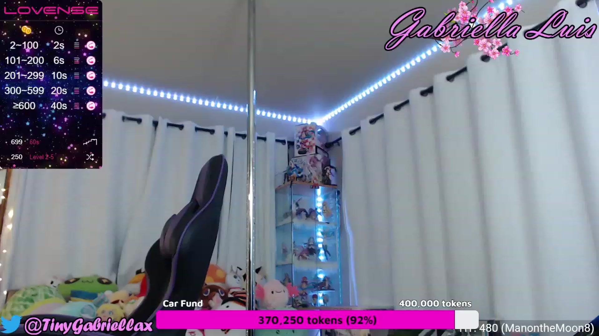 Gallery image thumbnail from GabriellaLuis's myfreecams stream on, 04/08/2023, 06:27 image 2 of 20