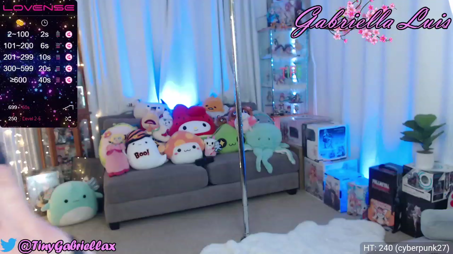 Gallery image thumbnail from GabriellaLuis's myfreecams stream on, 05/29/2023, 05:30 image 17 of 20