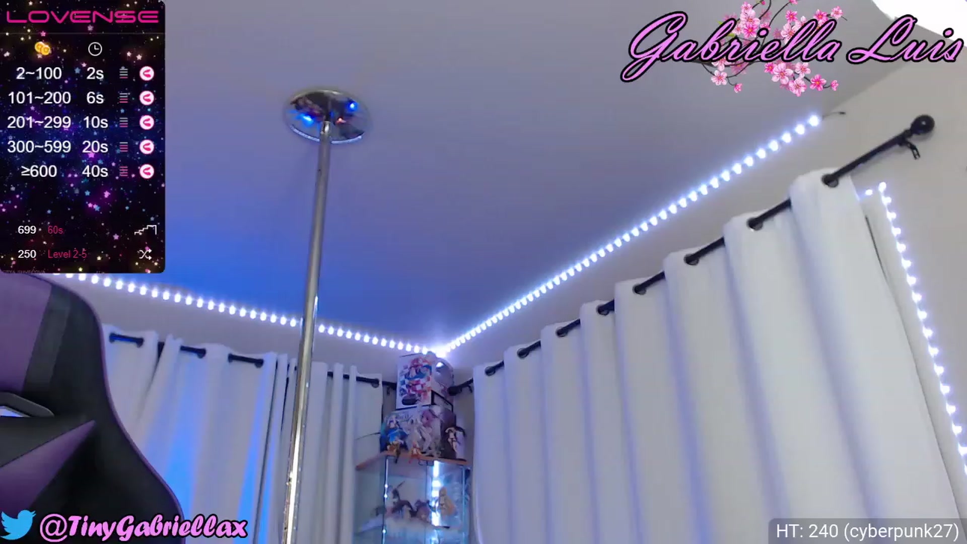 Gallery image thumbnail from GabriellaLuis's myfreecams stream on, 05/29/2023, 05:30 image 10 of 20