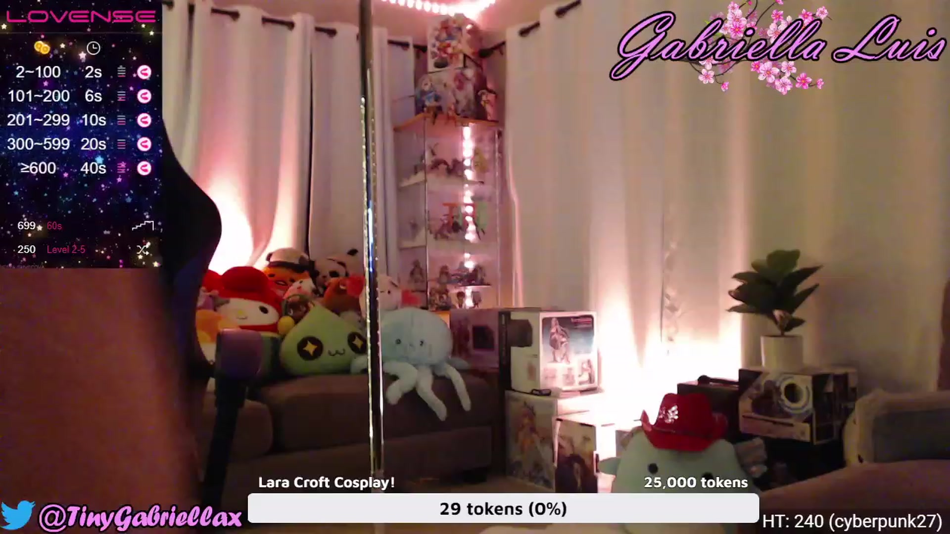 Gallery image thumbnail from GabriellaLuis's myfreecams stream on, 06/08/2023, 04:39 image 19 of 20