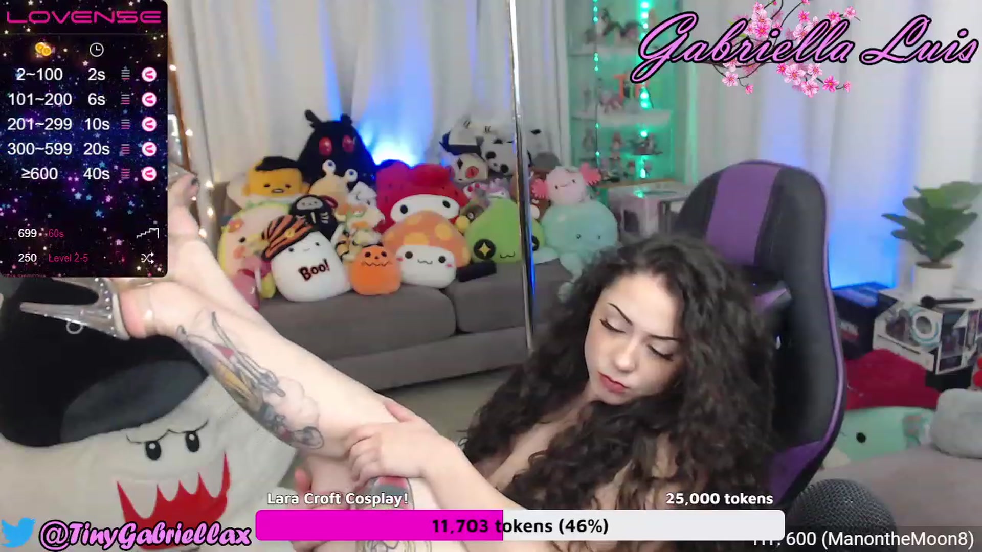 Gallery image thumbnail from GabriellaLuis's myfreecams stream on, 06/26/2023, 05:52 image 18 of 20