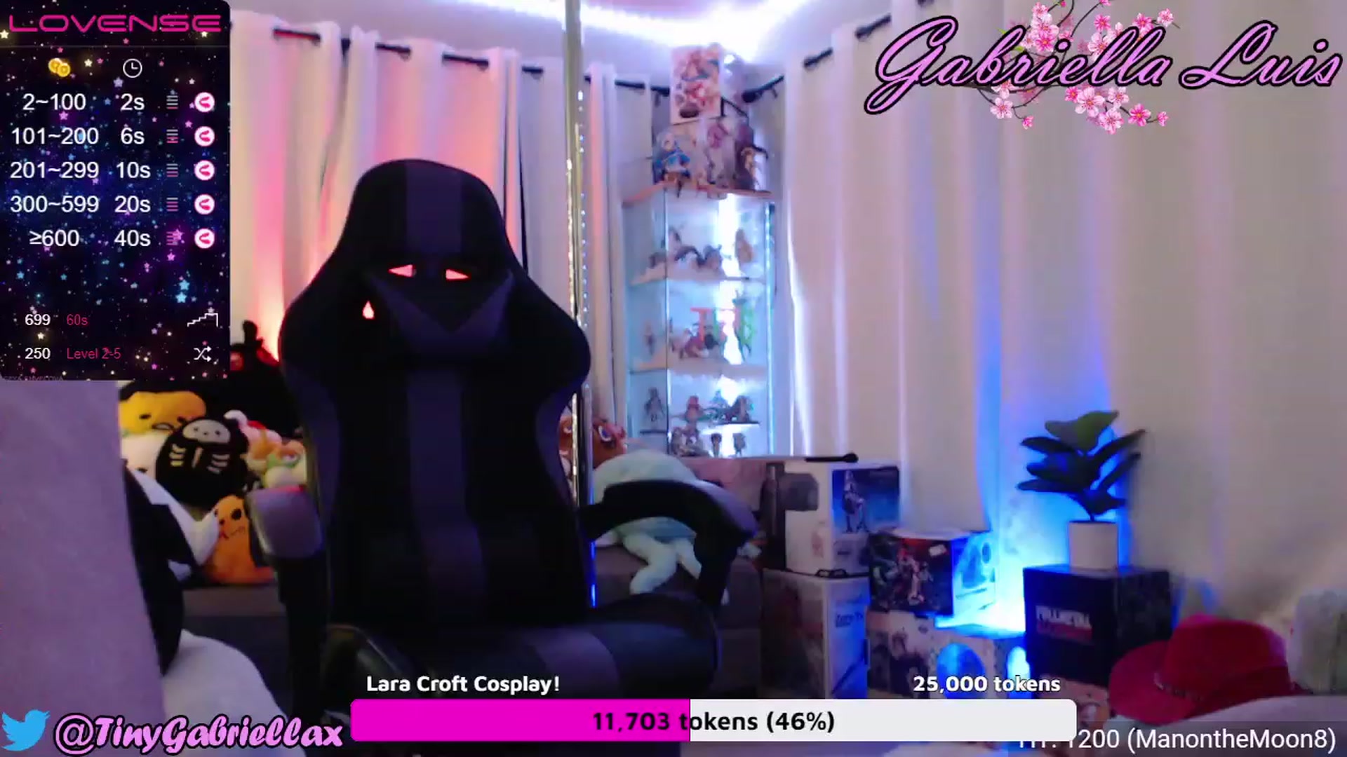 Gallery image thumbnail from GabriellaLuis's myfreecams stream on, 07/05/2023, 03:56 image 19 of 20