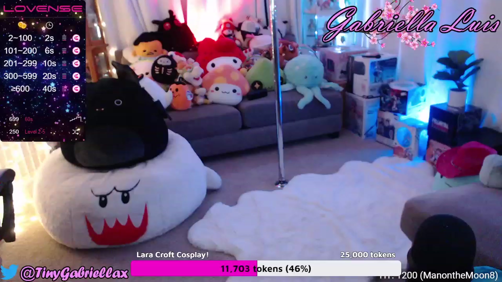Gallery image thumbnail from GabriellaLuis's myfreecams stream on, 07/05/2023, 03:56 image 11 of 20