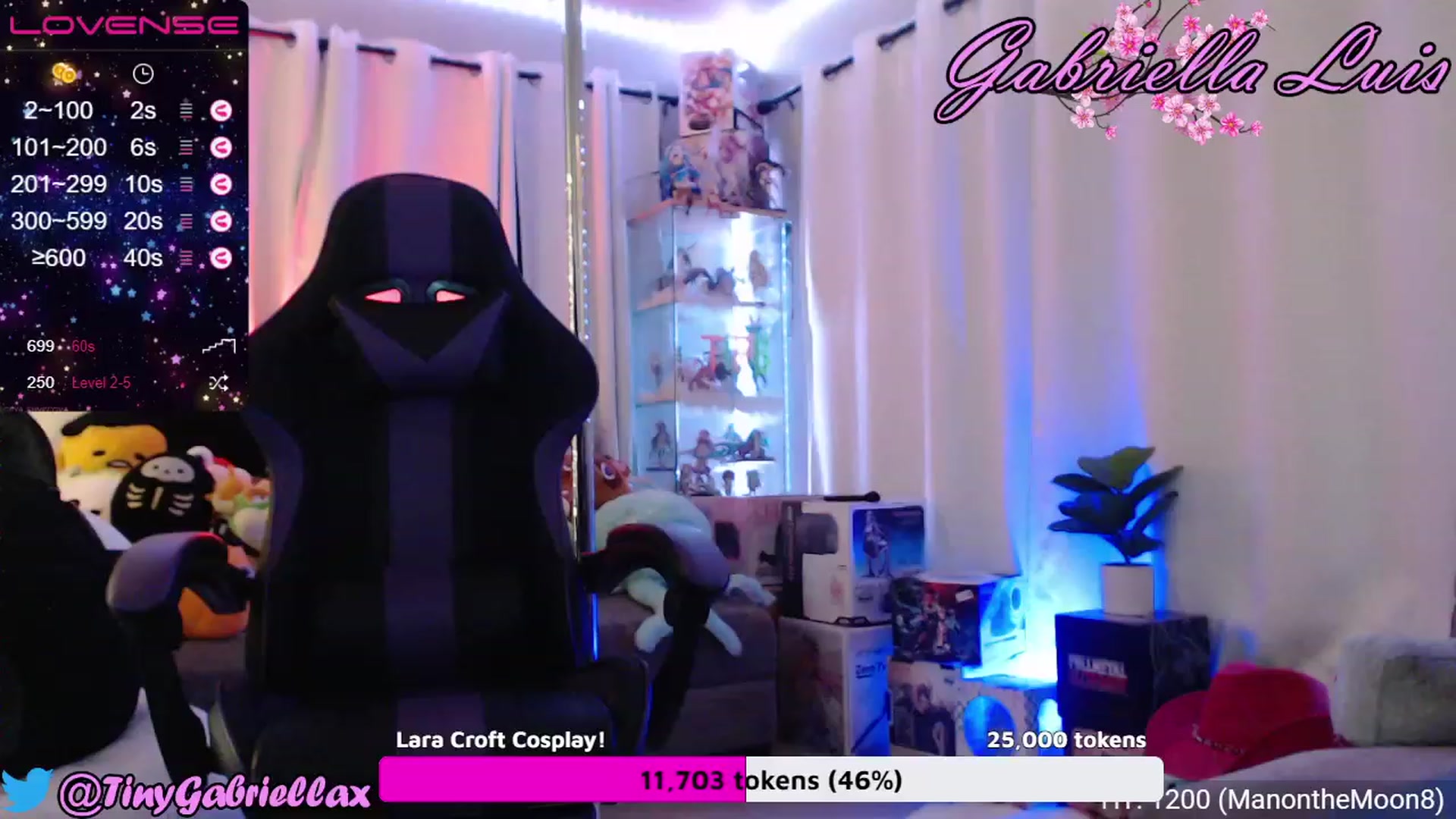 Gallery image thumbnail from GabriellaLuis's myfreecams stream on, 07/05/2023, 03:56 image 17 of 20