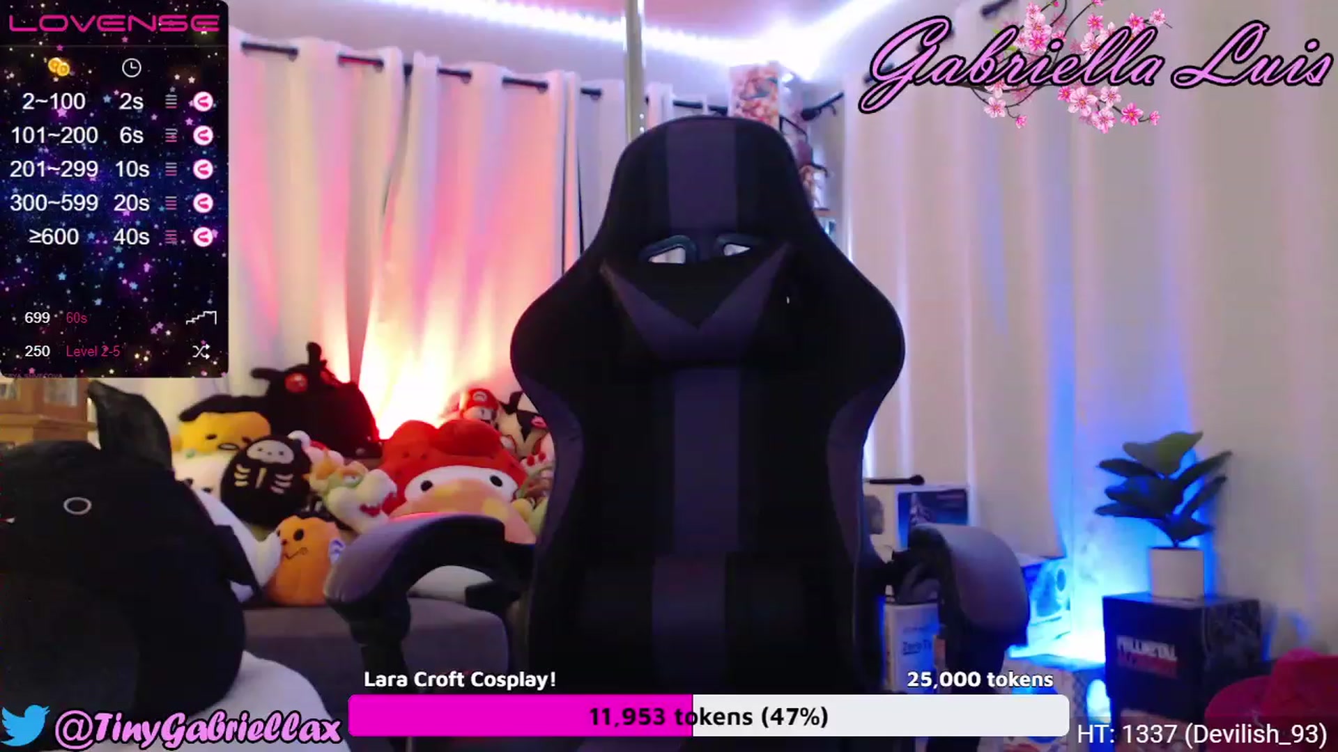 Gallery image thumbnail from GabriellaLuis's myfreecams stream on, 07/05/2023, 07:36 image 5 of 20