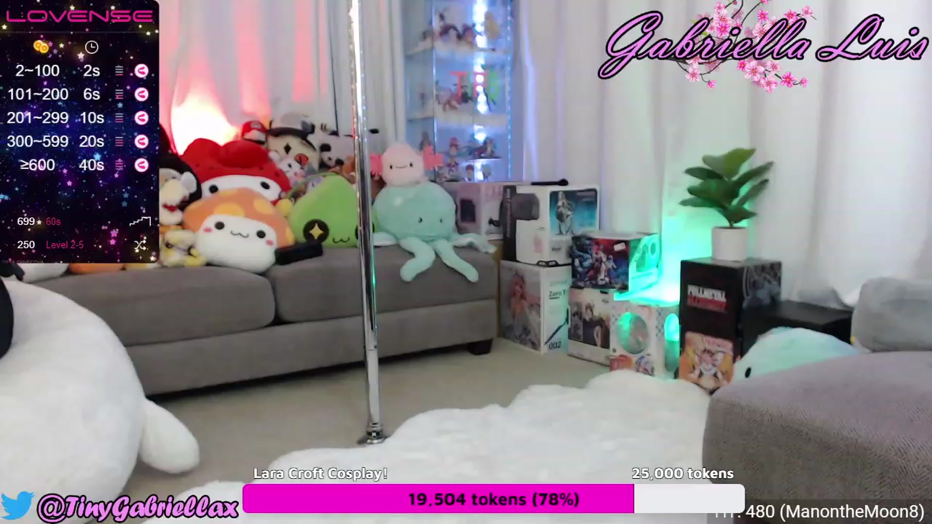 Gallery image thumbnail from GabriellaLuis's myfreecams stream on, 07/08/2023, 04:28 image 4 of 20
