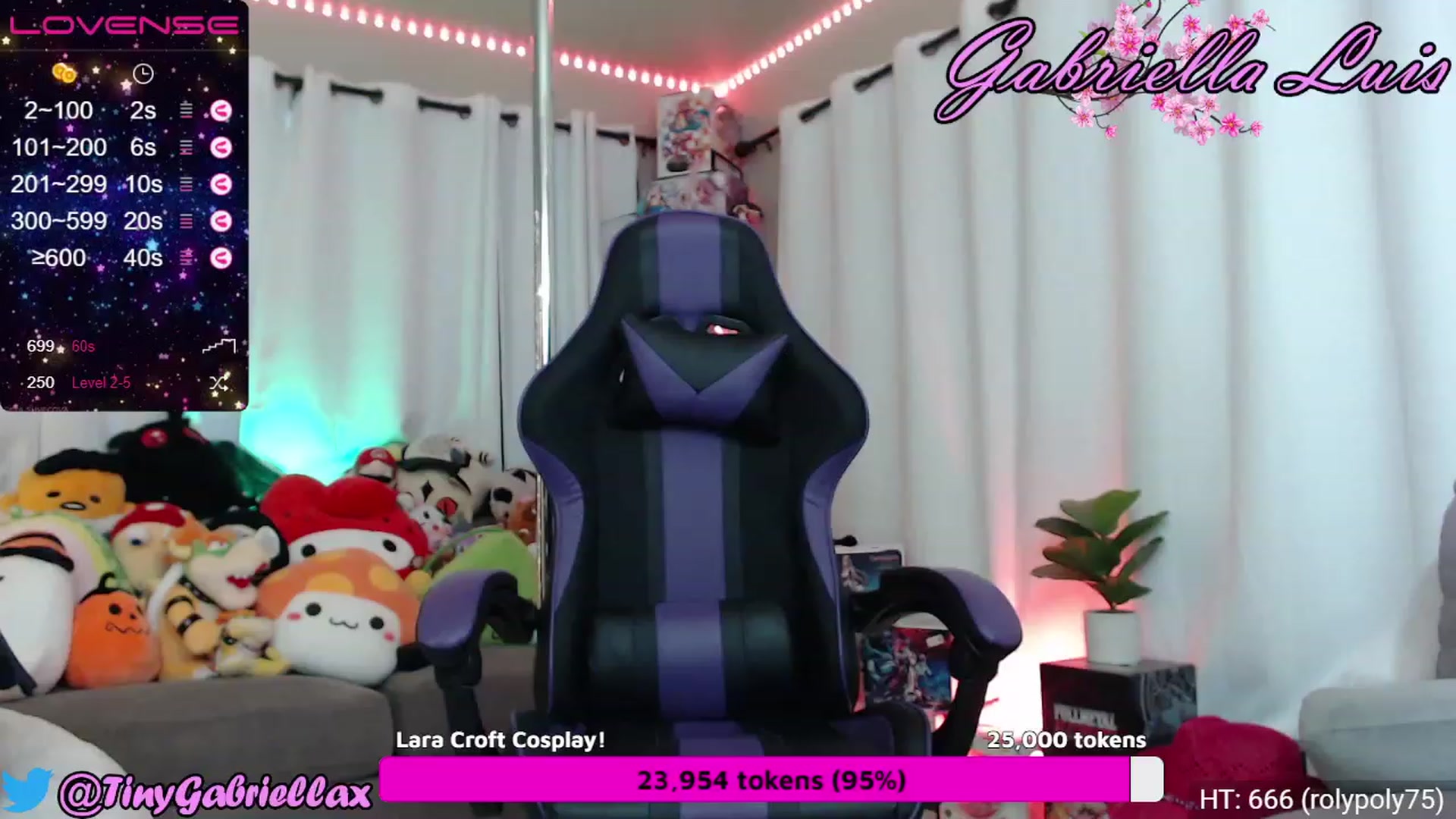 Gallery image thumbnail from GabriellaLuis's myfreecams stream on, 07/09/2023, 03:08 image 15 of 20