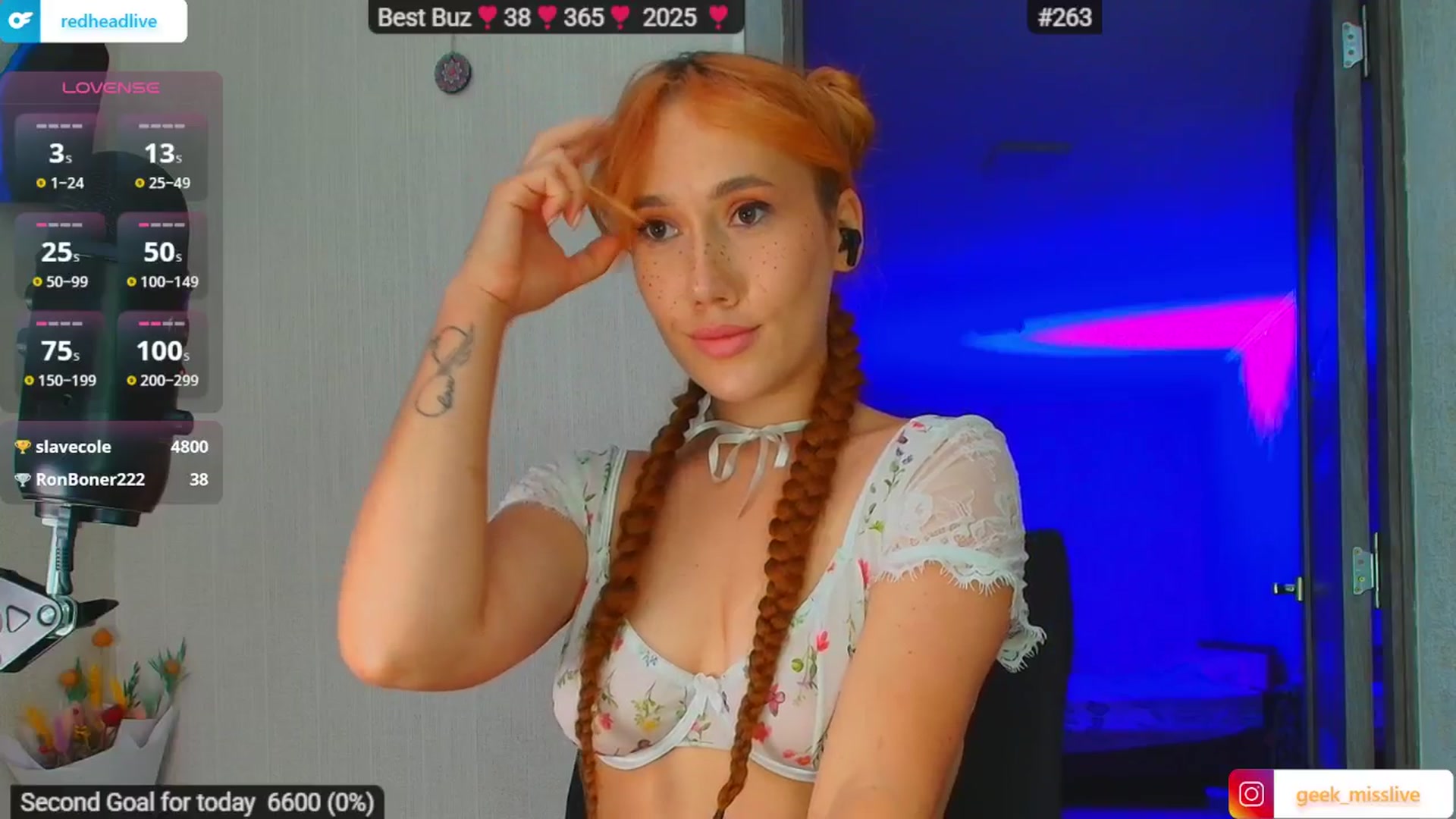 Gallery image thumbnail from Geek_MISS's myfreecams stream on, 07/21/2025, 04:11 image 9 of 20