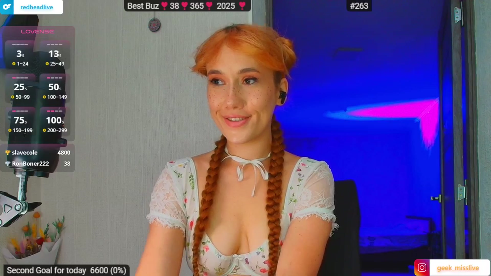Gallery image thumbnail from Geek_MISS's myfreecams stream on, 07/21/2025, 04:11 image 6 of 20
