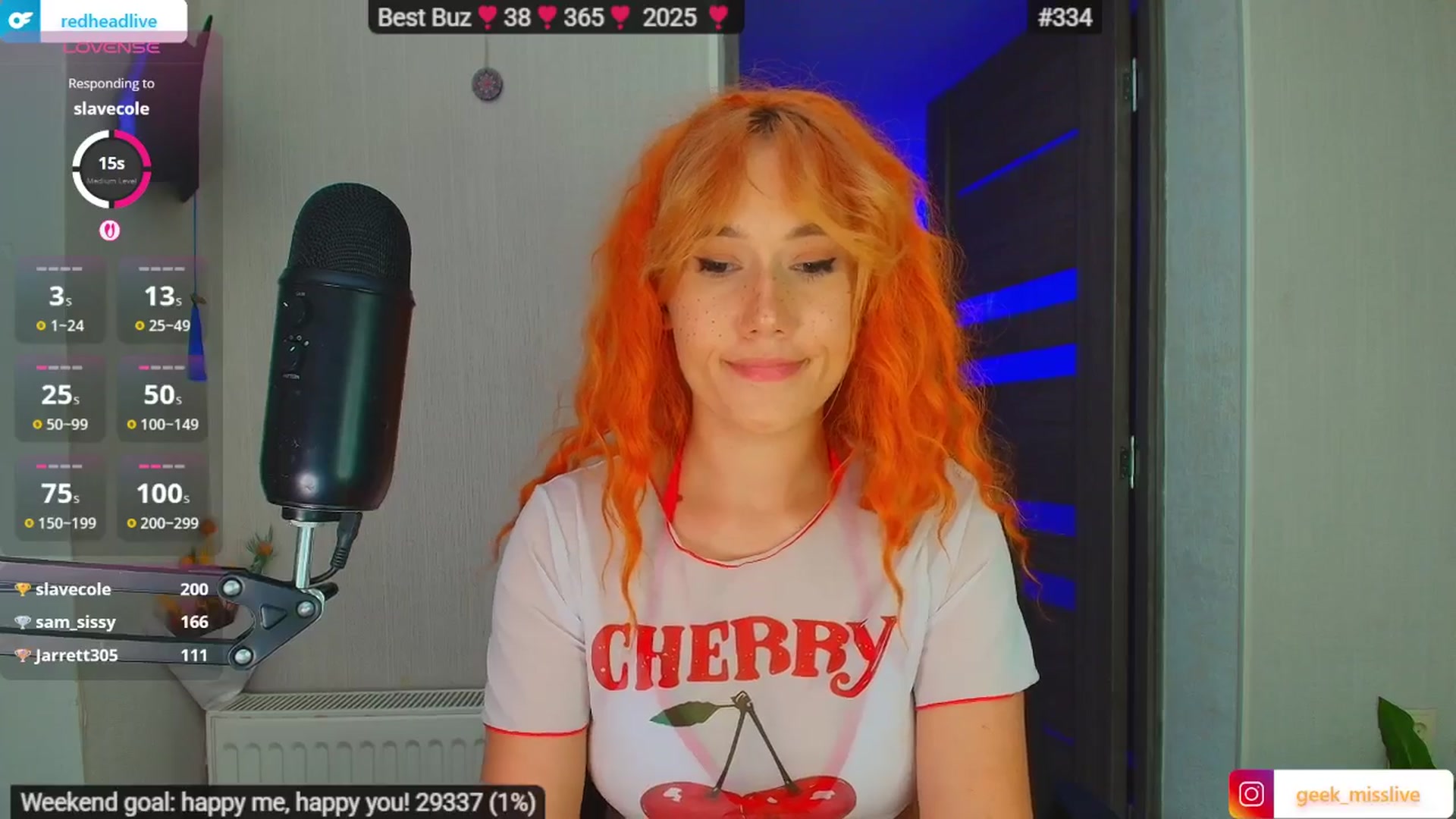 Gallery image thumbnail from Geek_MISS's myfreecams stream on, 07/25/2025, 15:48 image 11 of 20