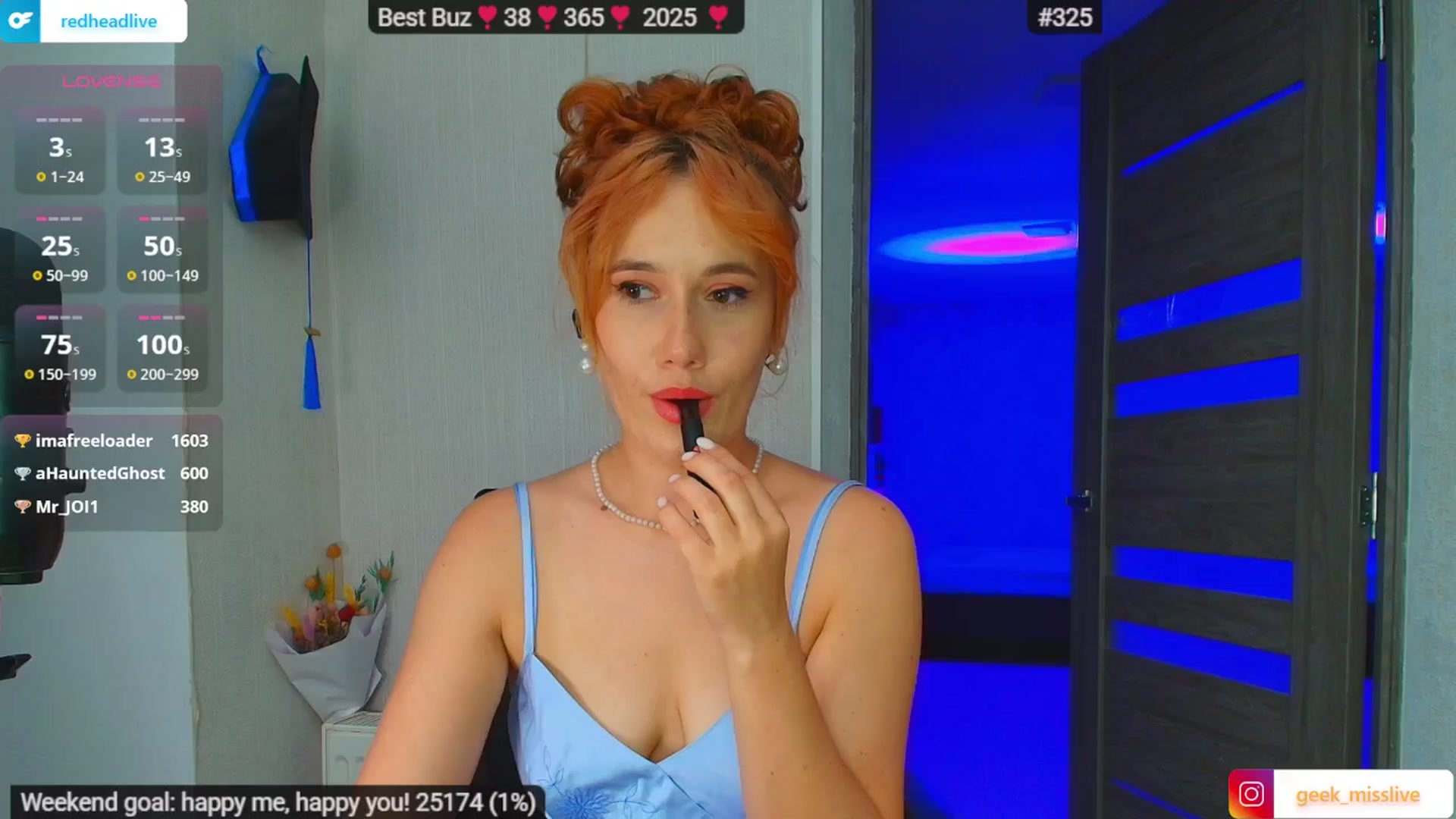 Gallery image thumbnail from Geek_MISS's myfreecams stream on, 07/26/2025, 17:23 image 1 of 20