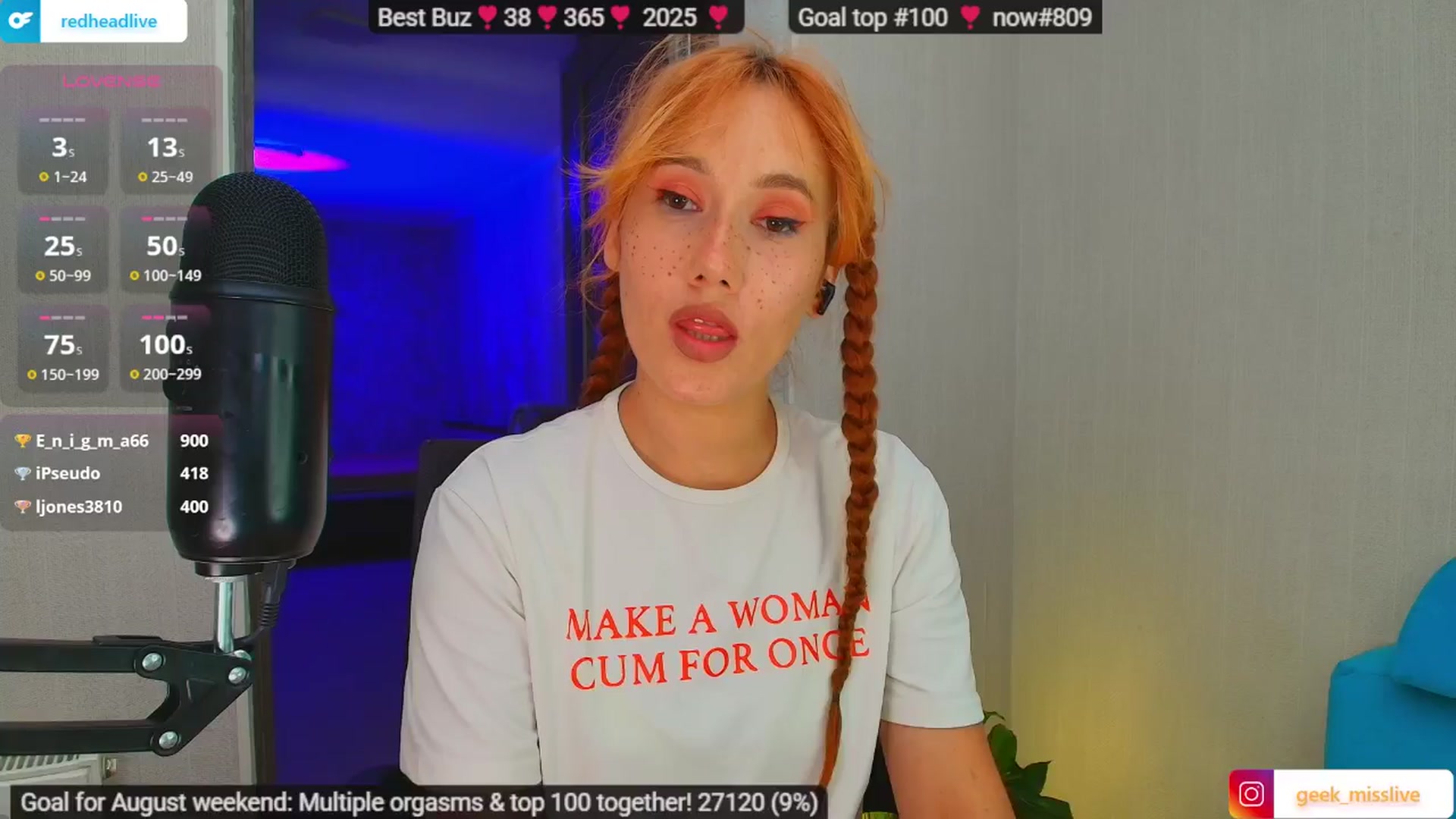 Gallery image thumbnail from Geek_MISS's myfreecams stream on, 08/02/2025, 08:35 image 10 of 20