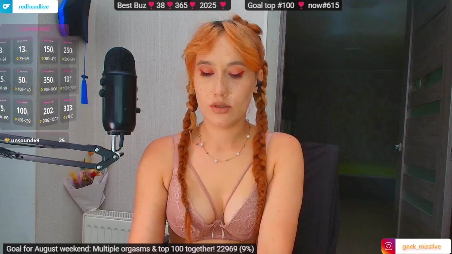 Gallery image thumbnail from Geek_MISS's myfreecams stream on, 08/04/2025, 06:35 image 5 of 20