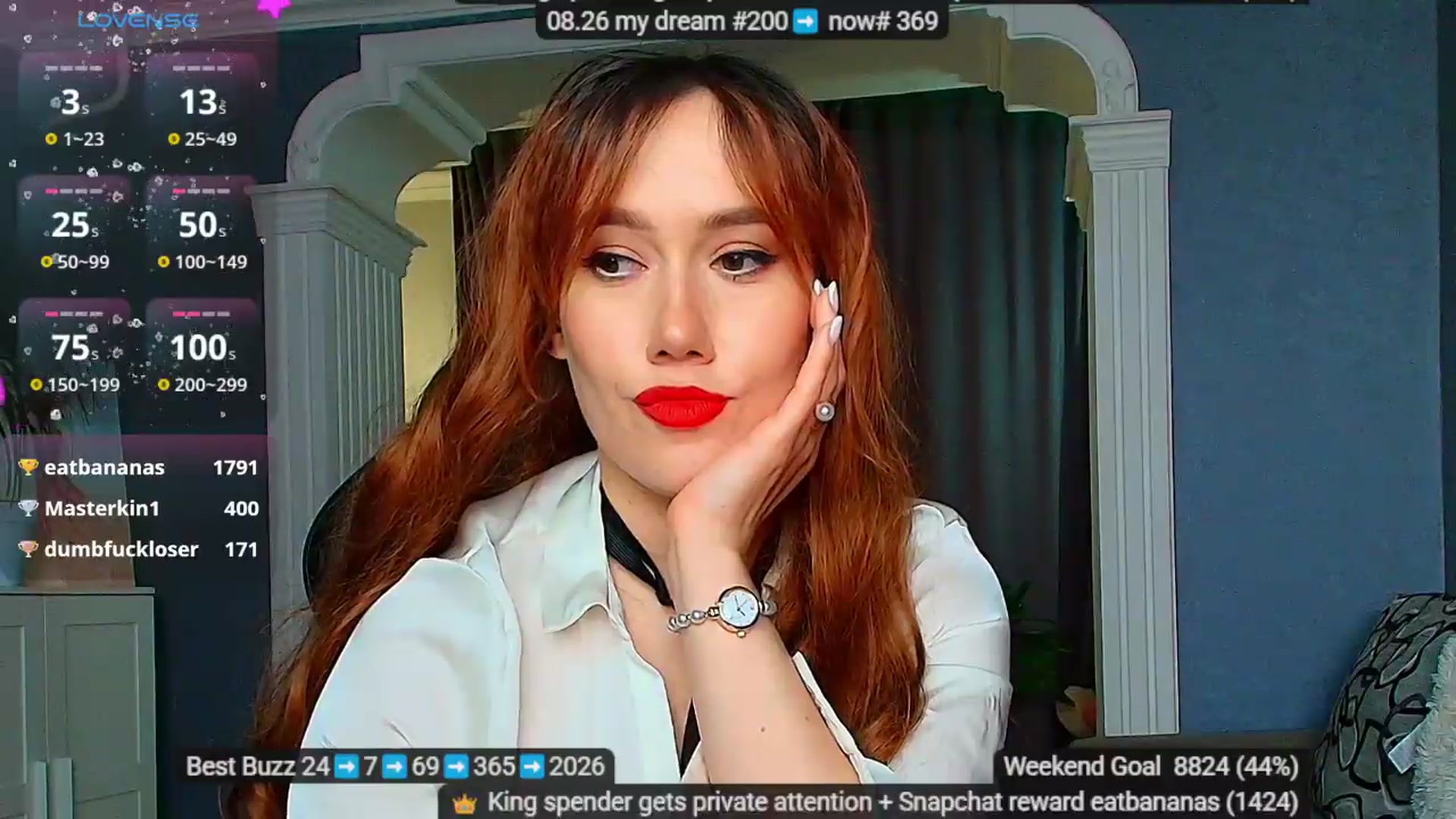 Gallery image thumbnail from Geek_MISS's myfreecams stream on, 05/10/2026, 08:44 image 8 of 20