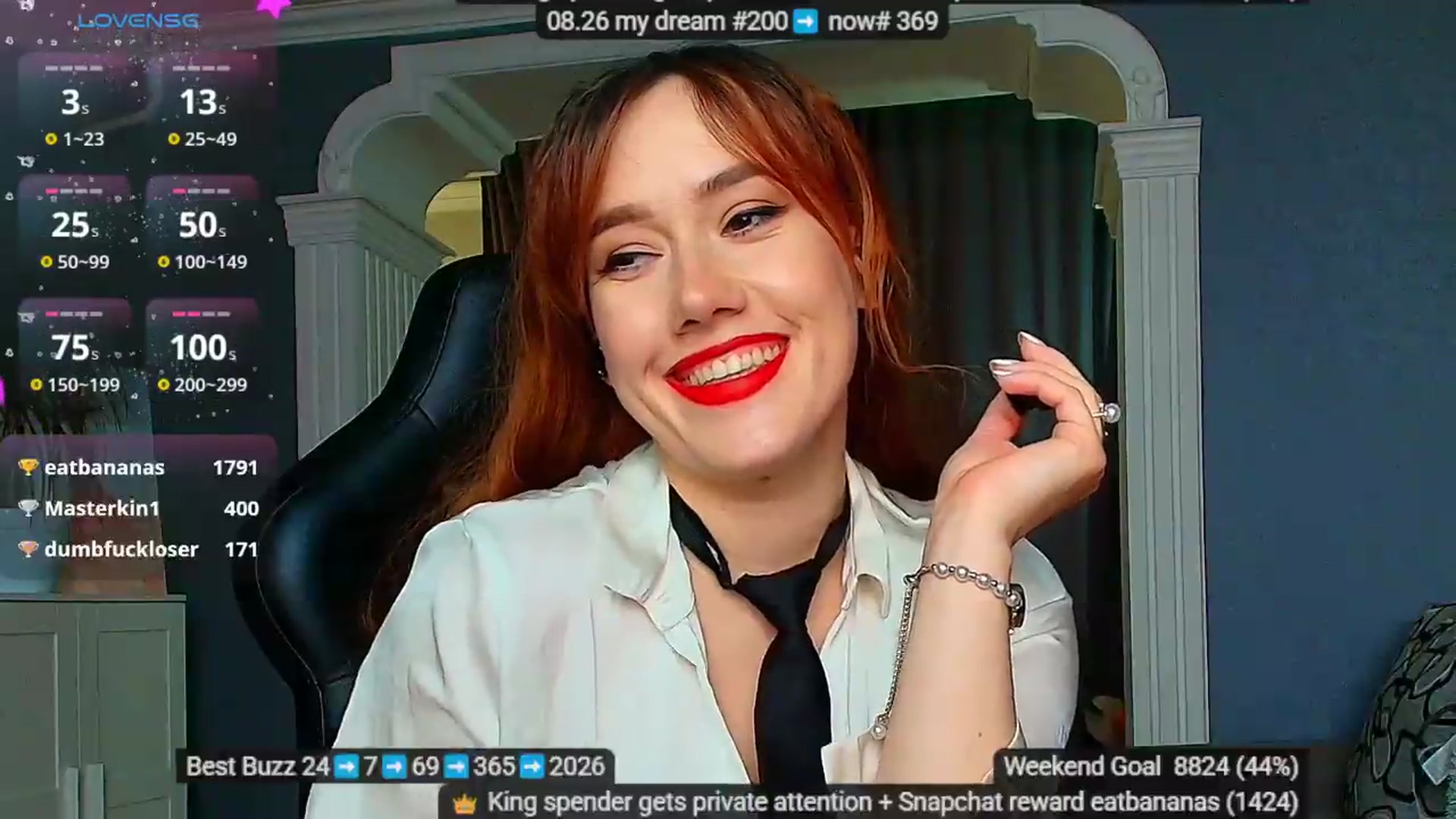Gallery image thumbnail from Geek_MISS's myfreecams stream on, 05/10/2026, 08:44 image 4 of 20