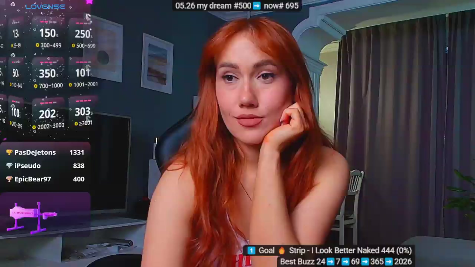 Gallery image thumbnail from Geek_MISS's myfreecams stream on, 05/30/2026, 09:02 image 15 of 20