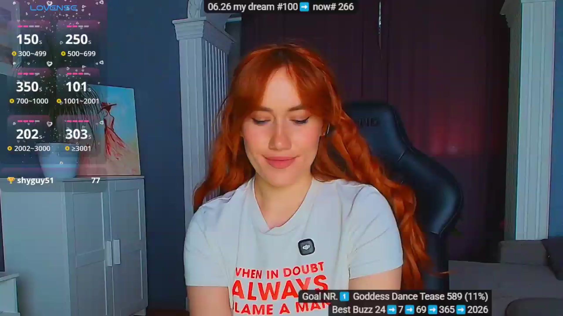Gallery image thumbnail from Geek_MISS's myfreecams stream on, 06/14/2026, 12:40 image 4 of 20