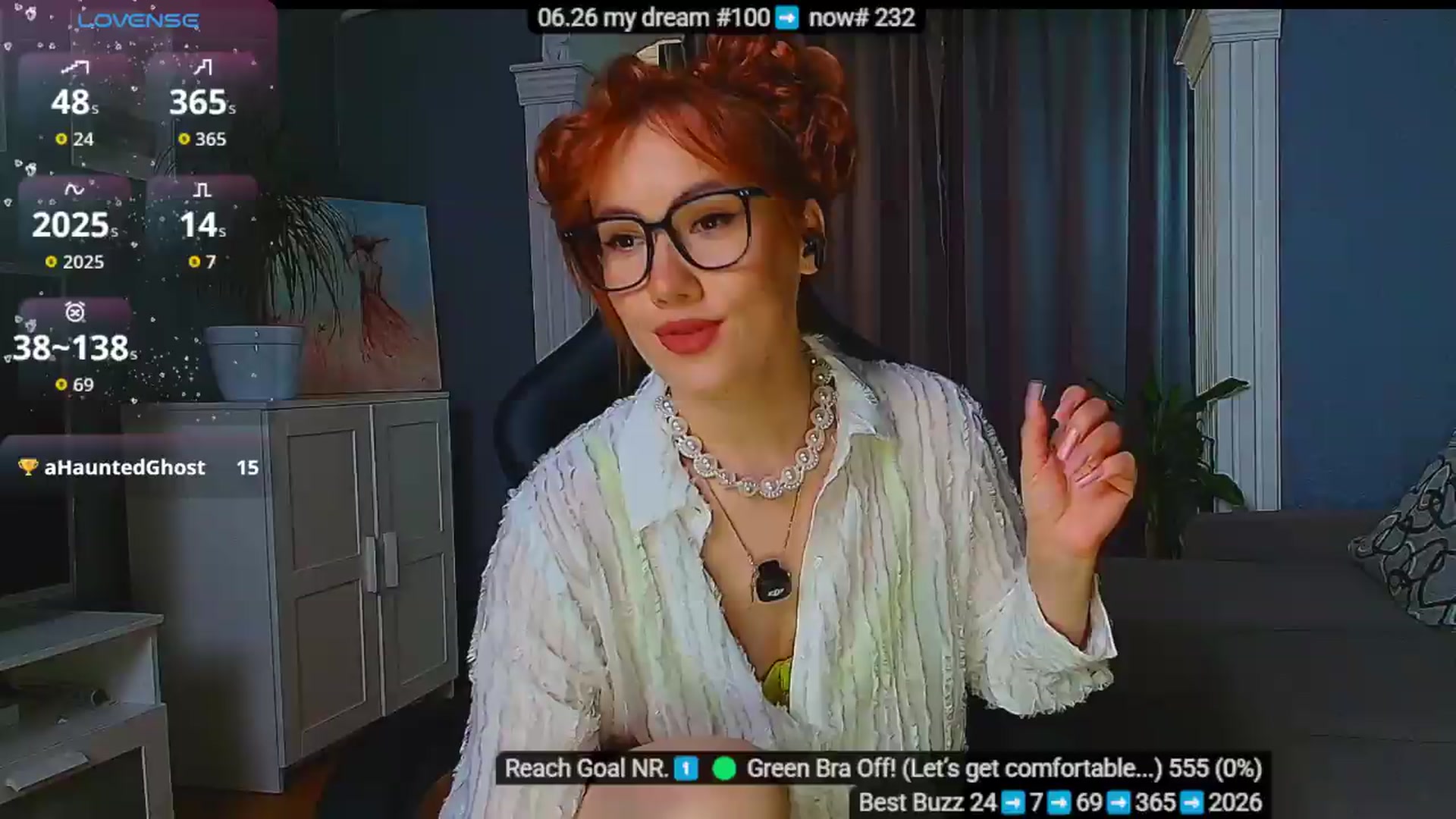 Gallery image thumbnail from Geek_MISS's myfreecams stream on, 06/21/2026, 07:56 image 6 of 20