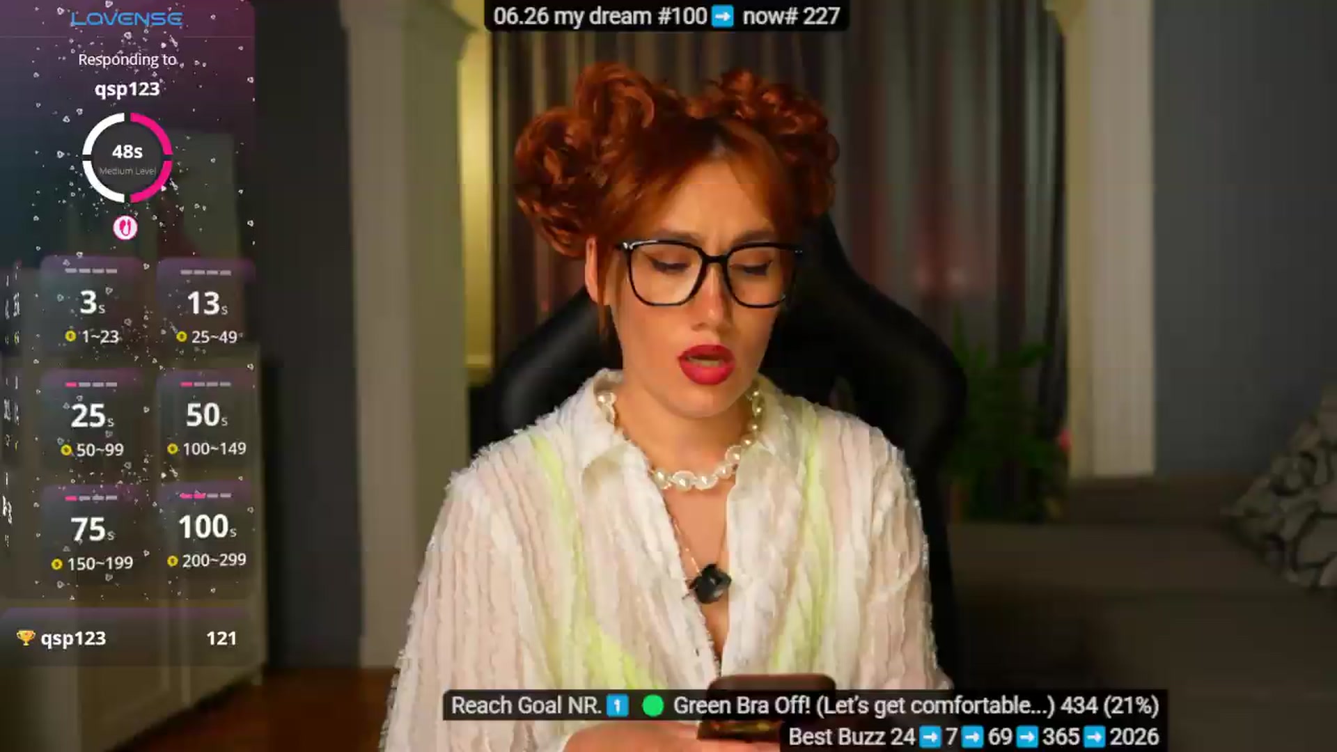 Gallery image thumbnail from Geek_MISS's myfreecams stream on, 06/21/2026, 14:44 image 5 of 20