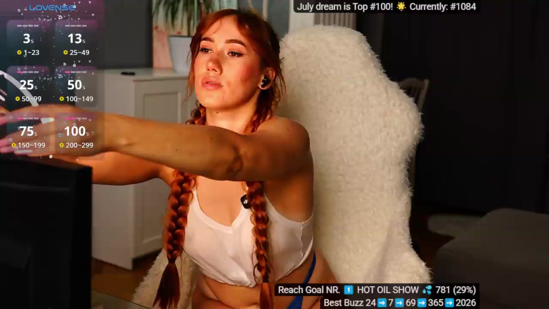 Gallery image thumbnail from Geek_MISS's myfreecams stream on, 07/03/2026, 05:42 image 17 of 20