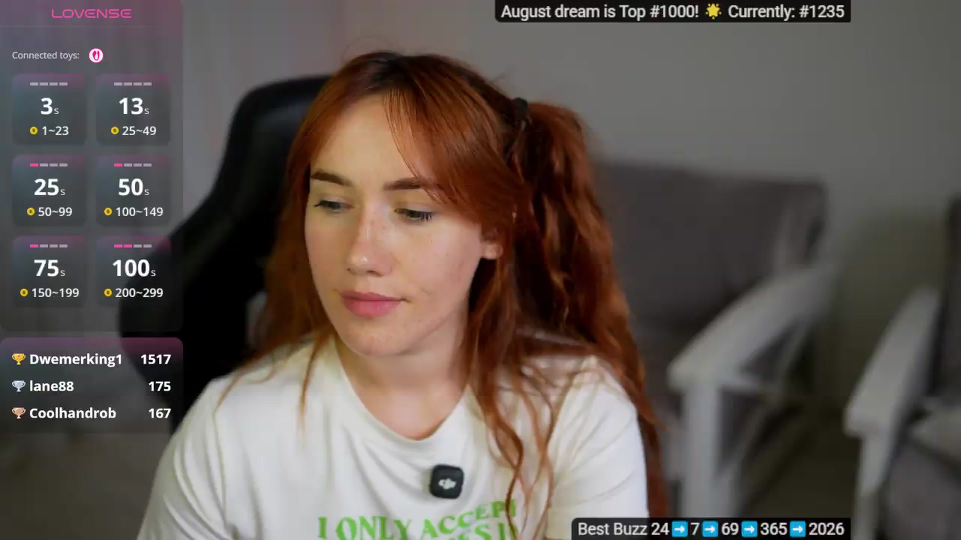 Gallery image thumbnail from Geek_MISS's myfreecams stream on, 08/30/2026, 16:21 image 15 of 20