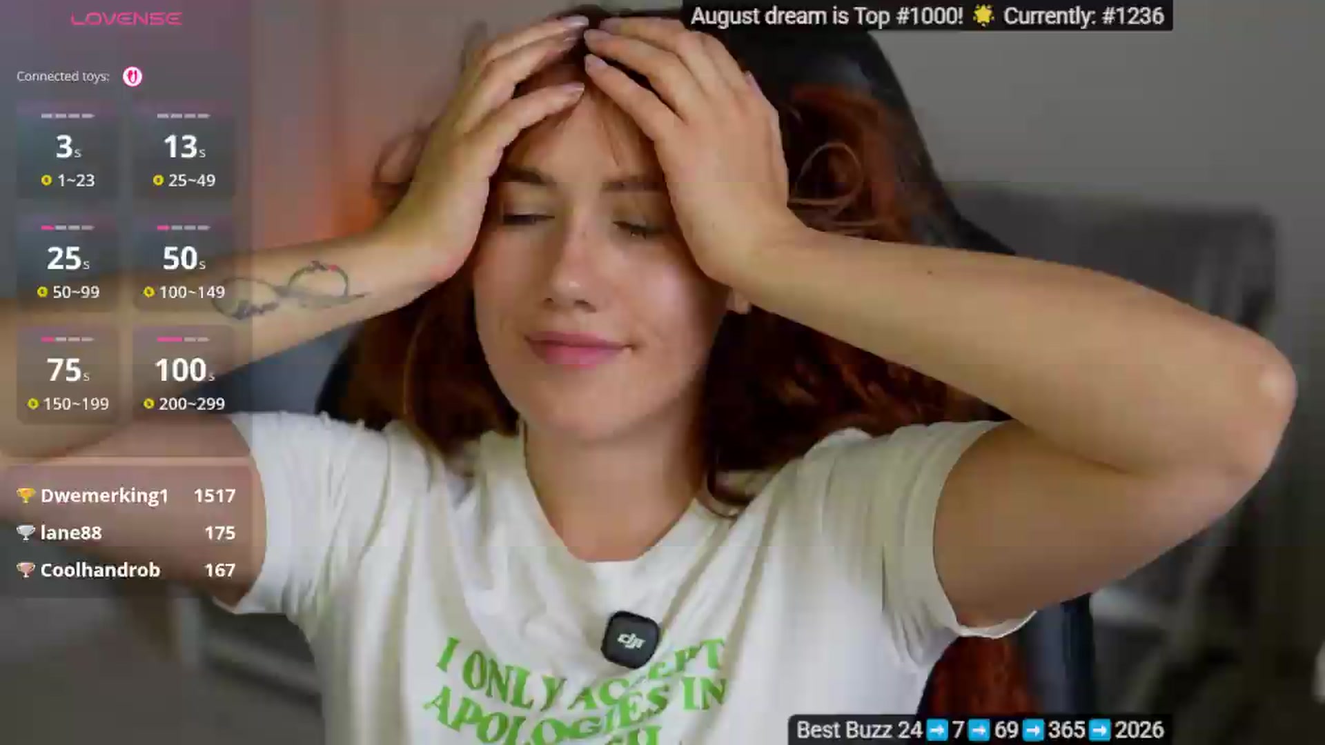 Gallery image thumbnail from Geek_MISS's myfreecams stream on, 08/30/2026, 16:21 image 10 of 20