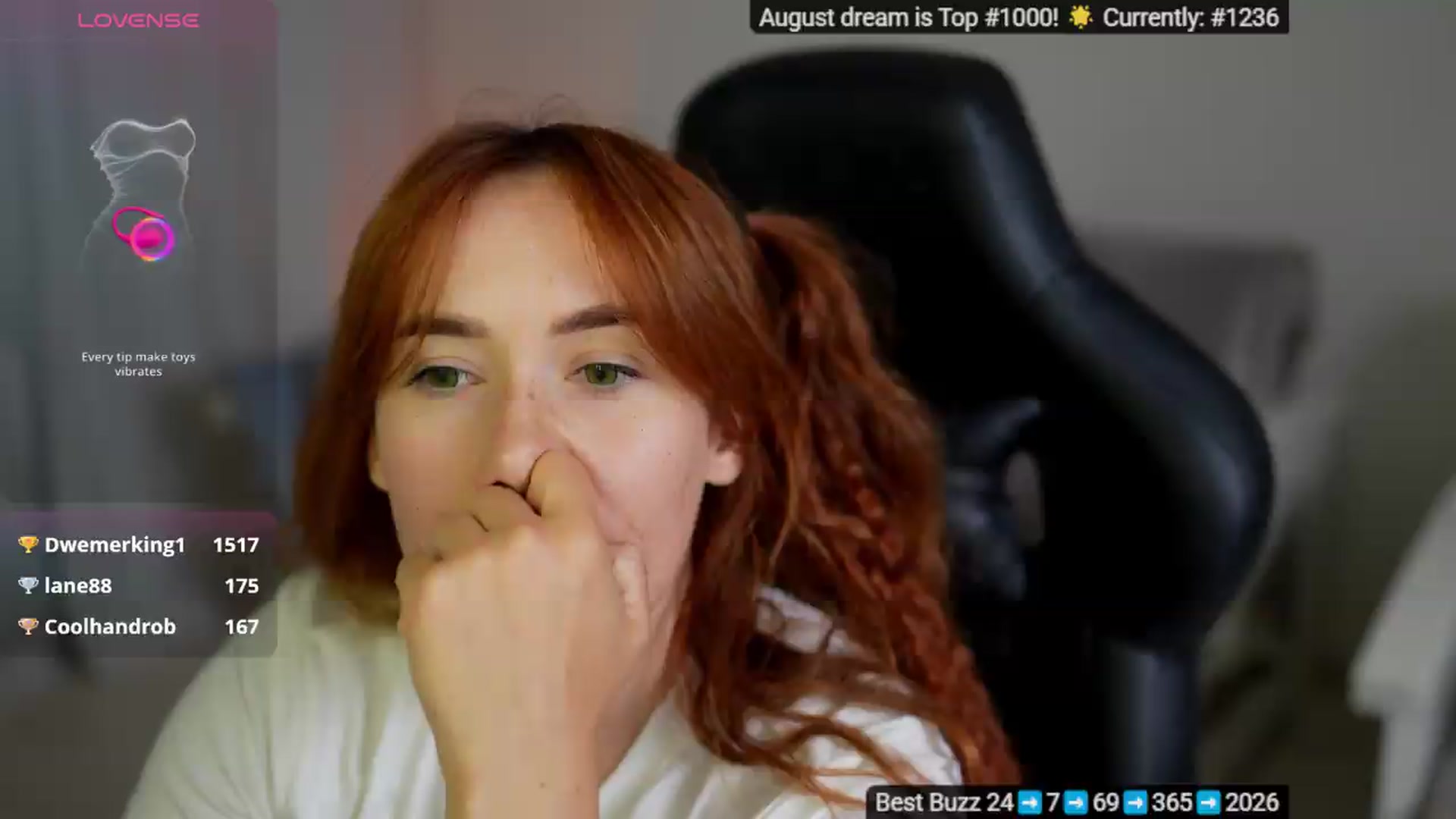 Gallery image thumbnail from Geek_MISS's myfreecams stream on, 08/30/2026, 16:21 image 11 of 20